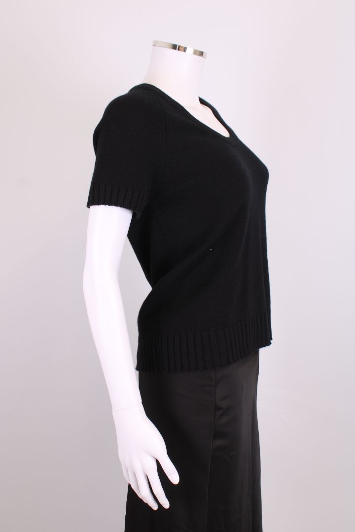 Hermes Hermes S/S Knit Jumper Black 8