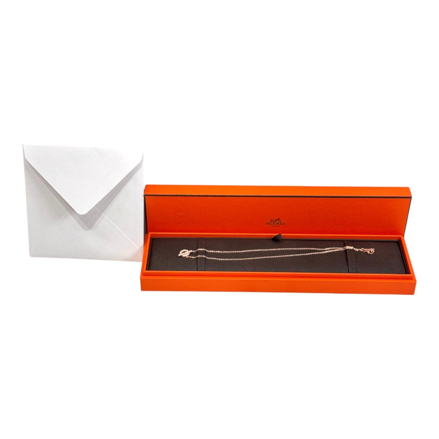 Hermes Hermes Finesse Necklace in Gold & Diamonds
