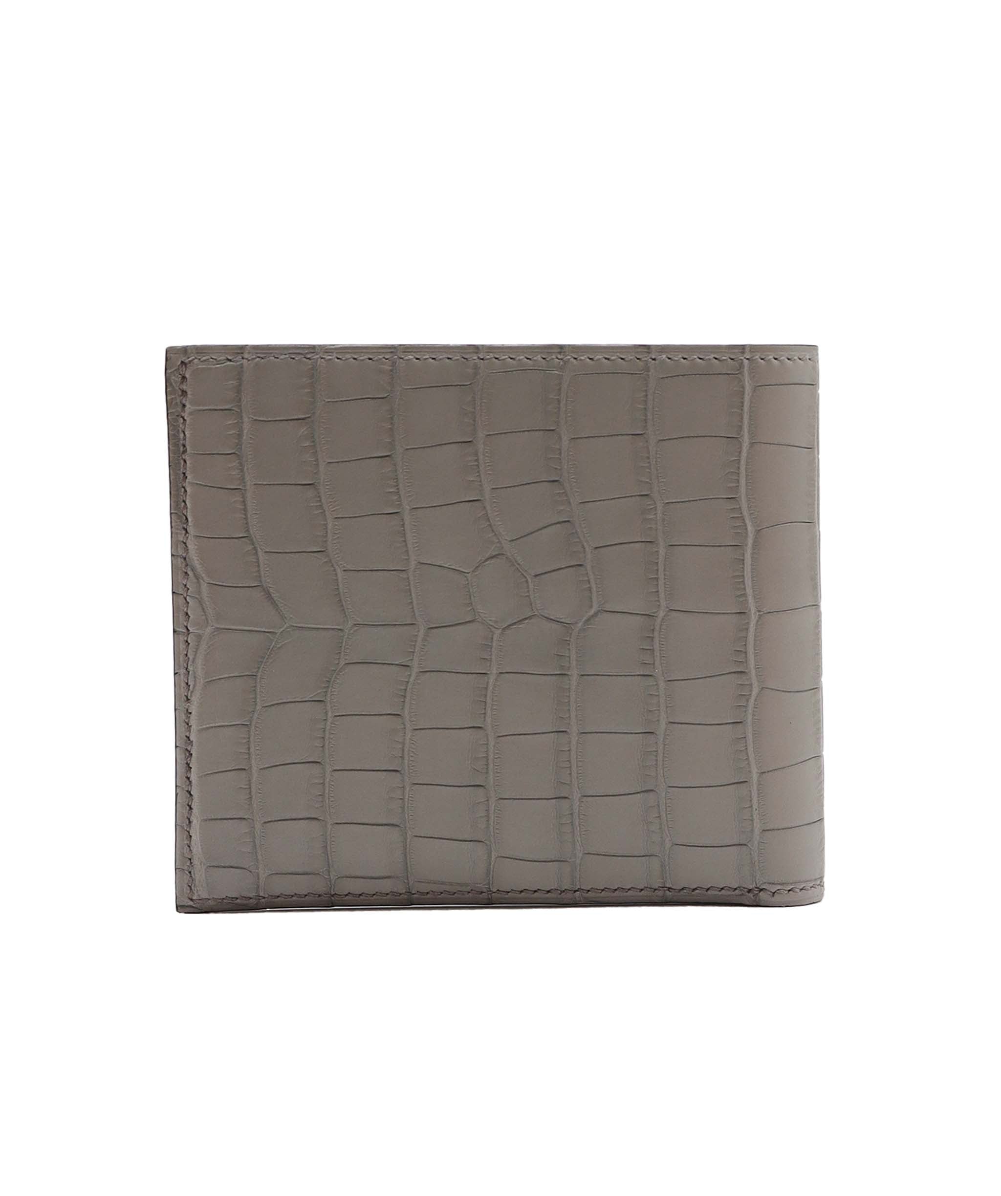 Hermès Hermes Grey Matte Alligator Wallet AGC2867