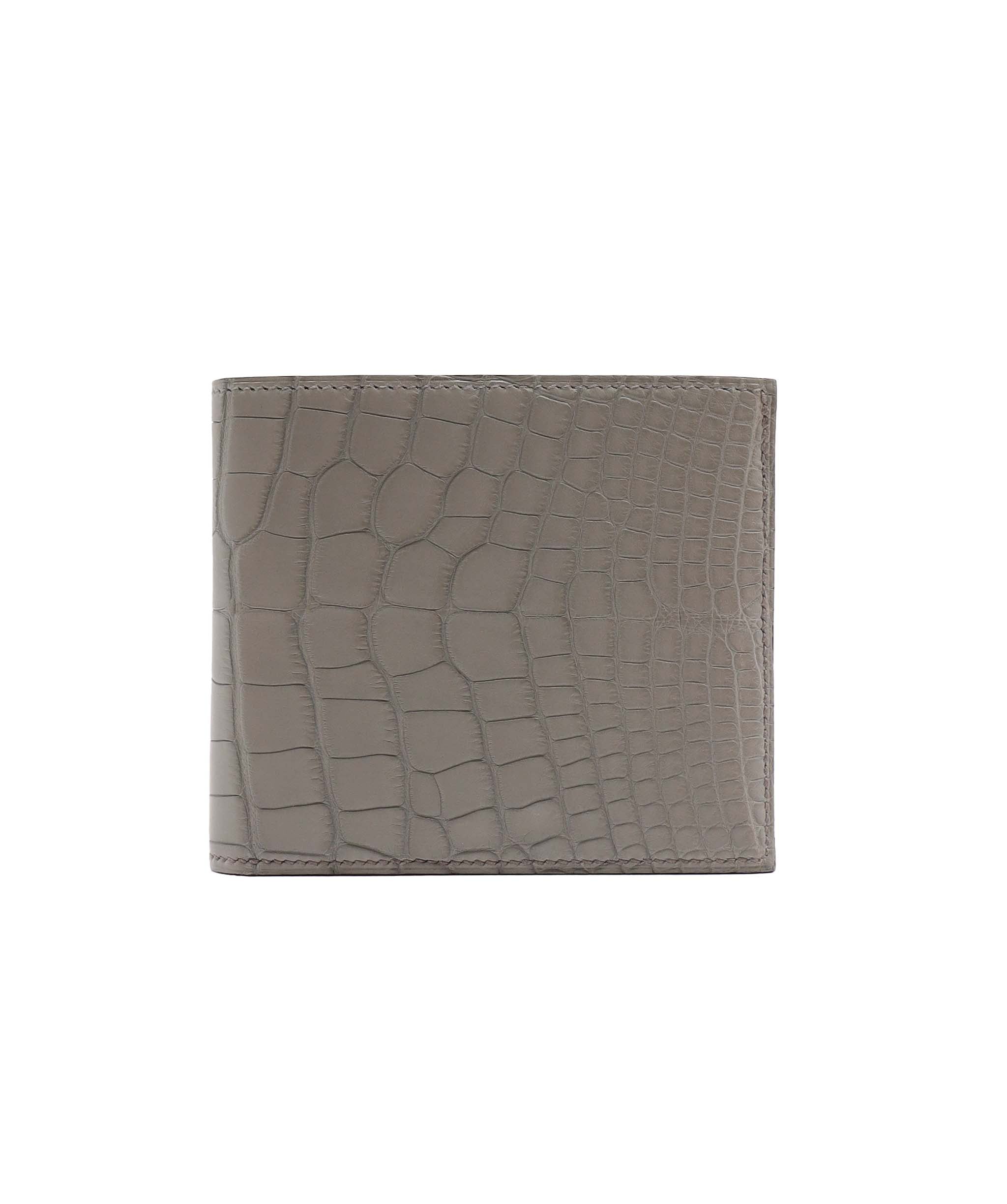 Hermès Hermes Grey Matte Alligator Wallet AGC2867