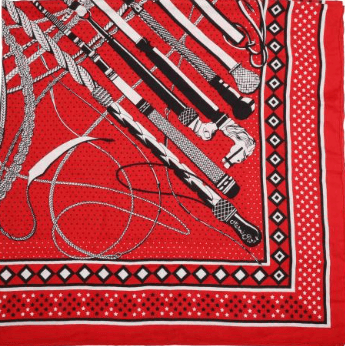 Hermes Hermes 140 x 140cm Cashmere/Silk Scarf - Fouets Et Badines - New in Box with Tags