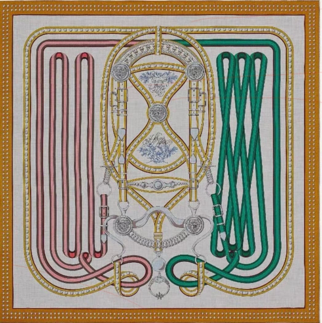 Hermes Hermes 140cm Cashmere/Silk Large Scarf - In Box