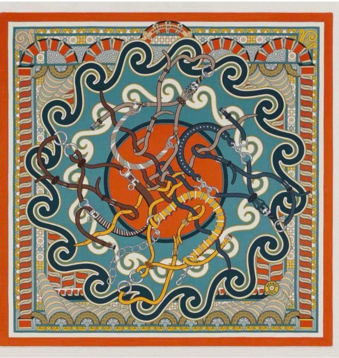 Hermes Hermes 140cm Cashmere/ Silk Large Scarf - in Box