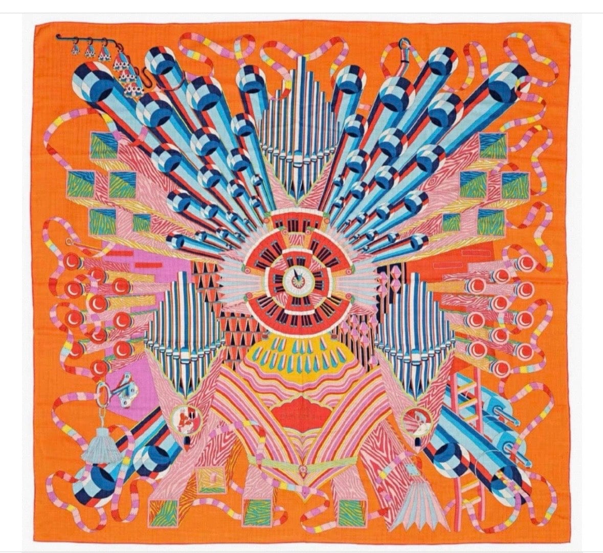 Hermes Hermes 140cm Cashmere/ Silk Large Scarf - in Box
