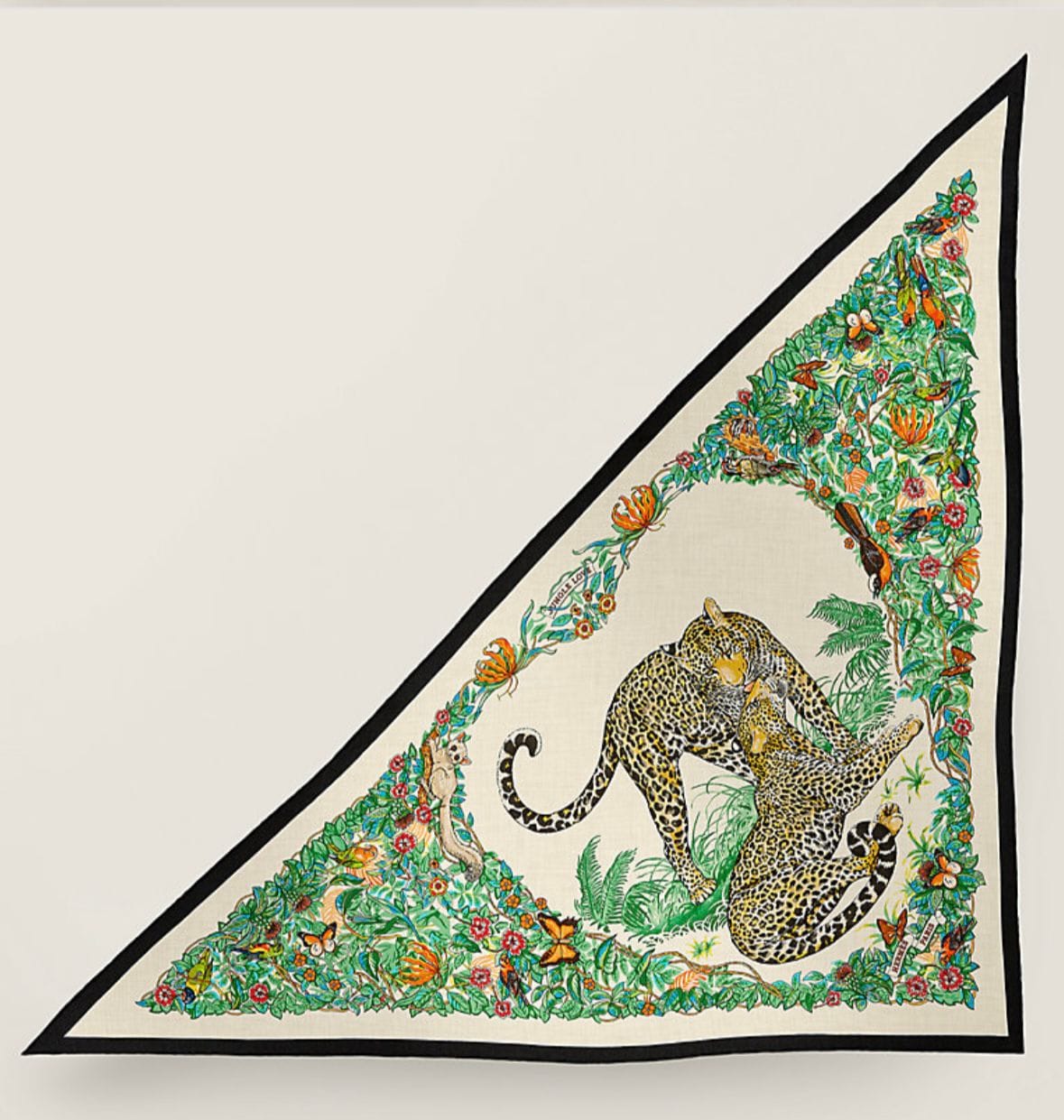 Hermes Hermes 140cm Cashmere/ Silk Large Triangle Scarf - in Box