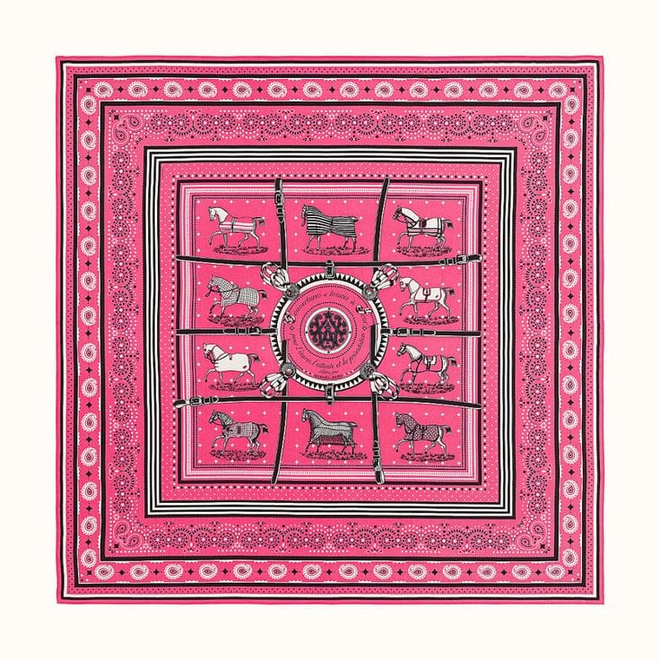 Hermes Hermes 140cm Cashmere/Silk Scarf - Couvertures et Tenues de Jour - In Box