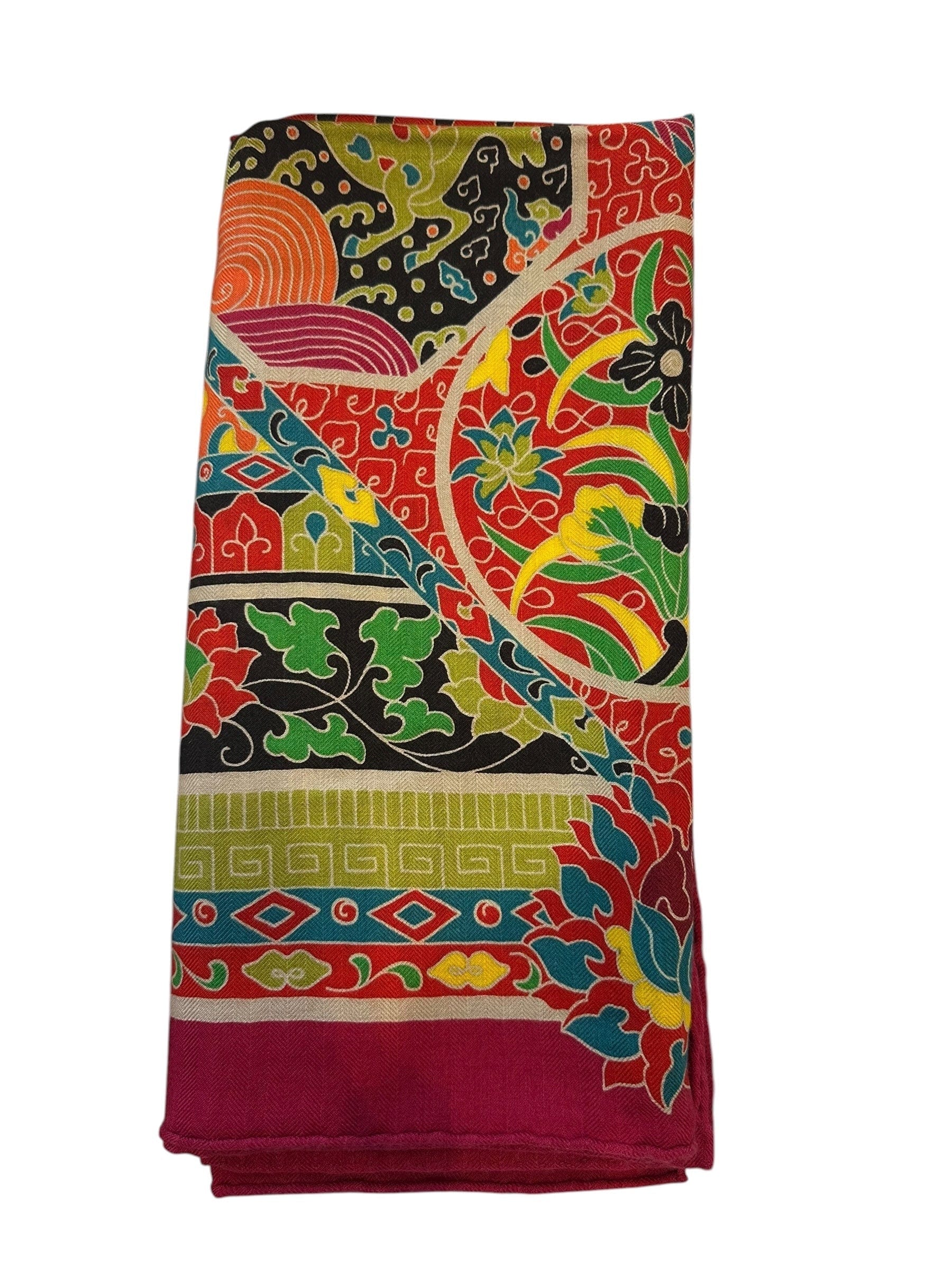 Hermes Hermes 140cm Cashmere/Silk Scarf - Pink - In Box