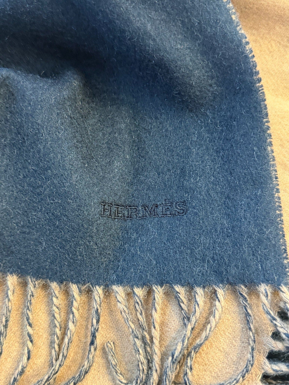Hermès Hermès Cashmere Scarf - Black & Brown