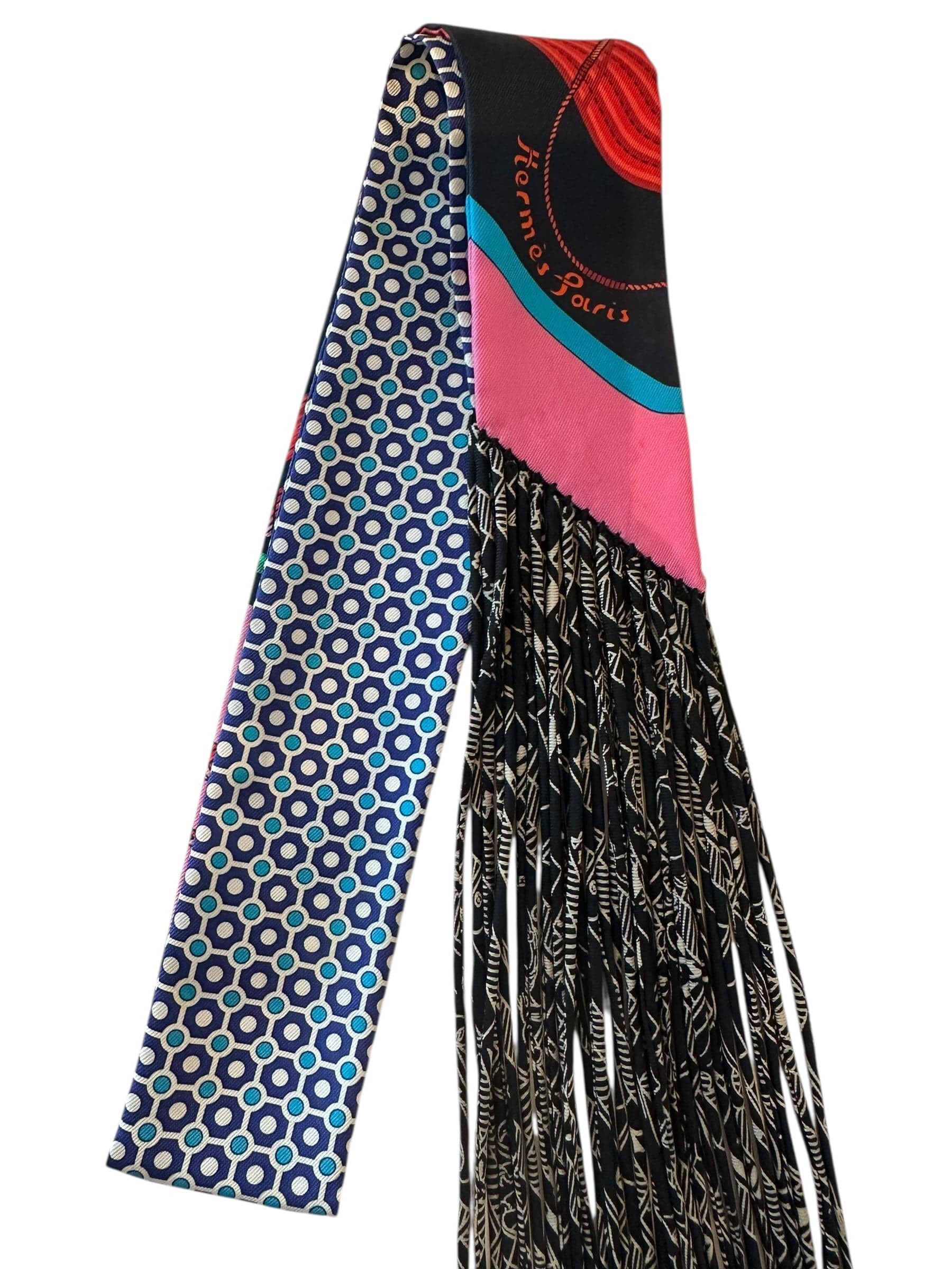 Hermes Hermes Fringe Twilly in Box