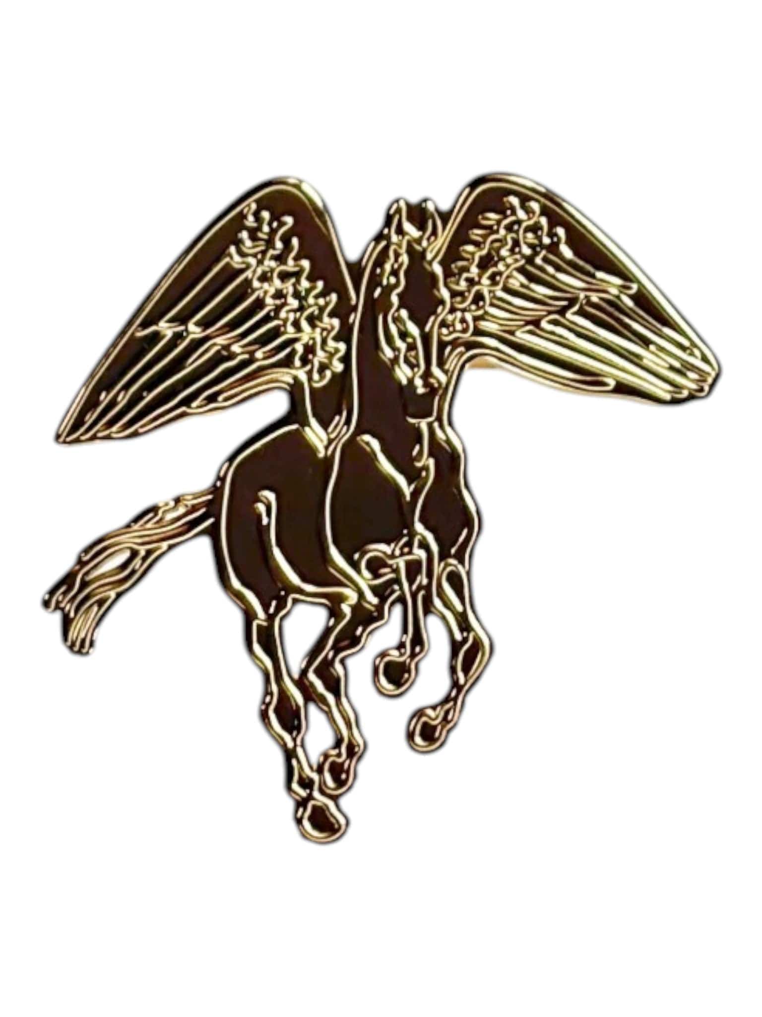 Hermes Hermes Gold Horse Scarf Ring