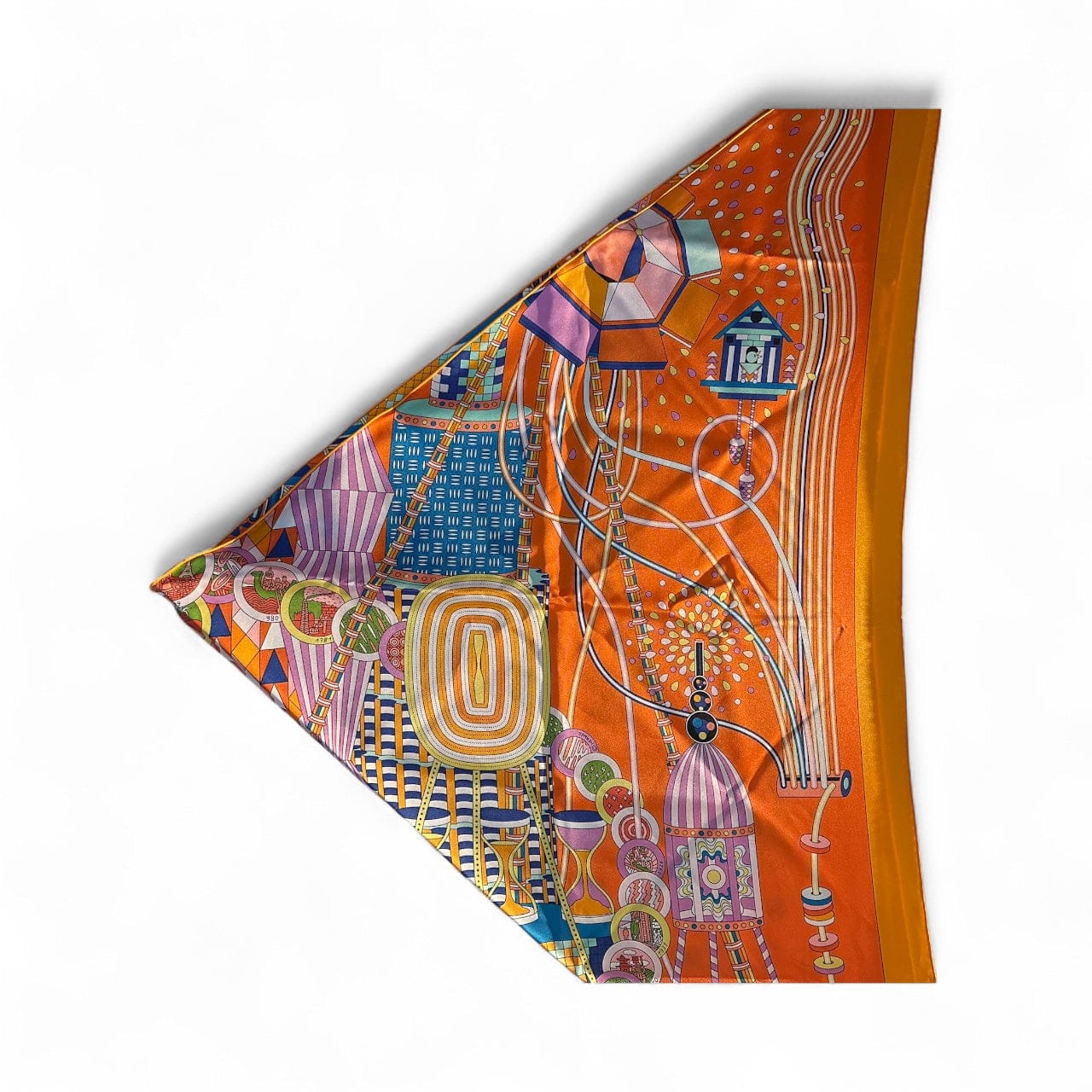 Hermes Hermes Silk Large Triangle Scarf- In Box
