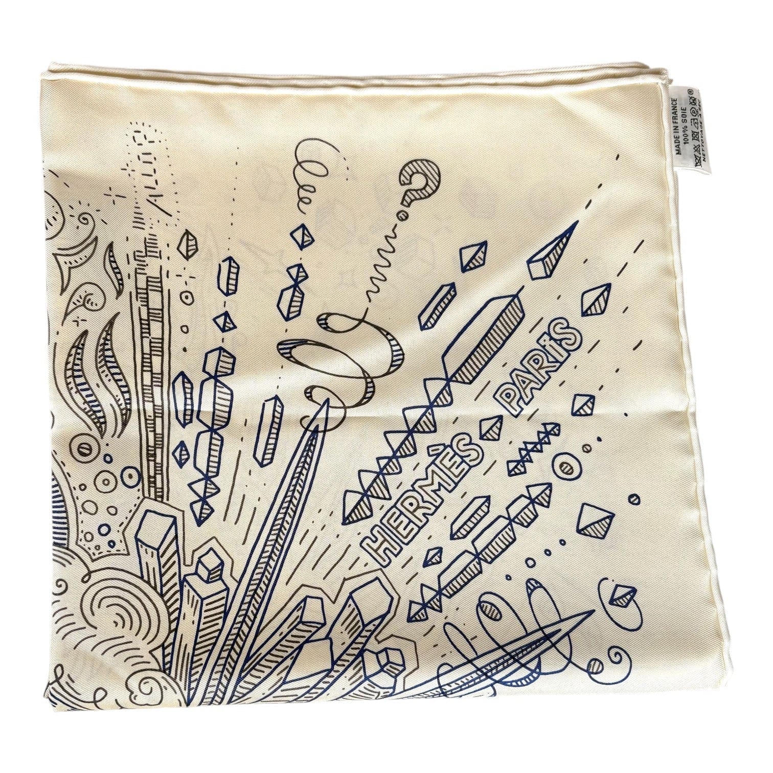 Hermes Hermes Silk Scarf 90cm