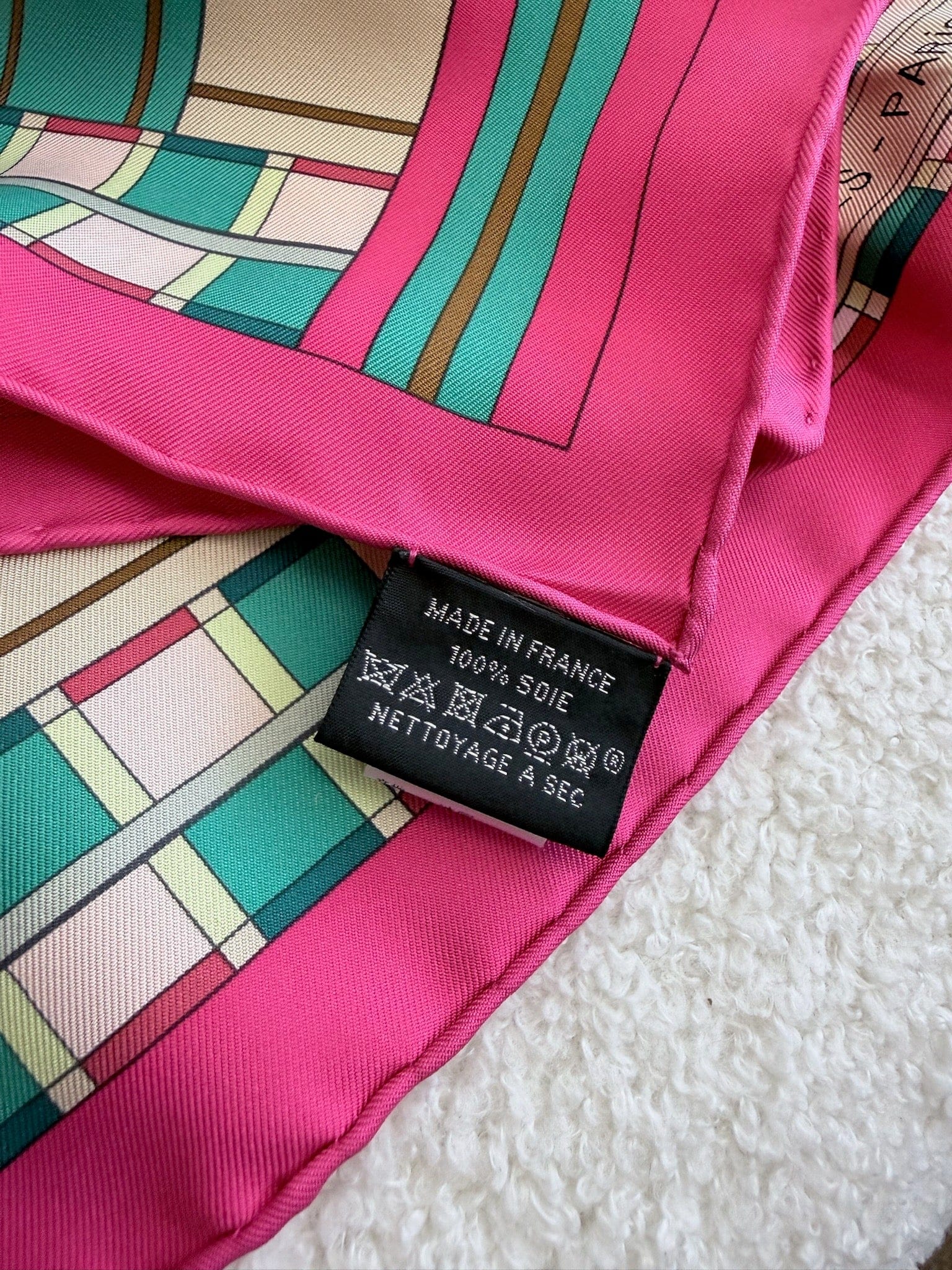 Hermes Silk Voltes Et Pirouettes Scarf 90 image 5