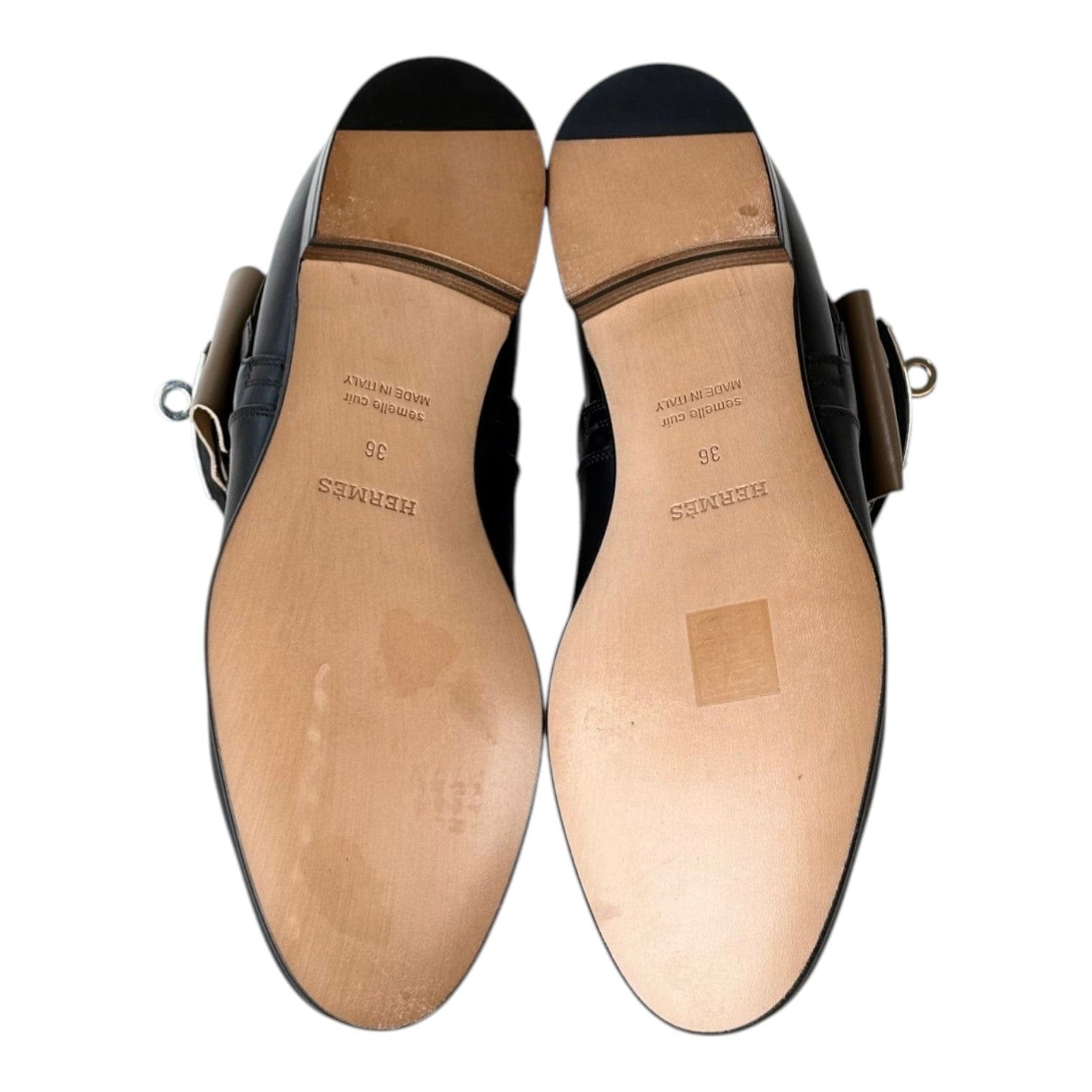 Hermes Hermes Black Kelly Boots Shoes #36