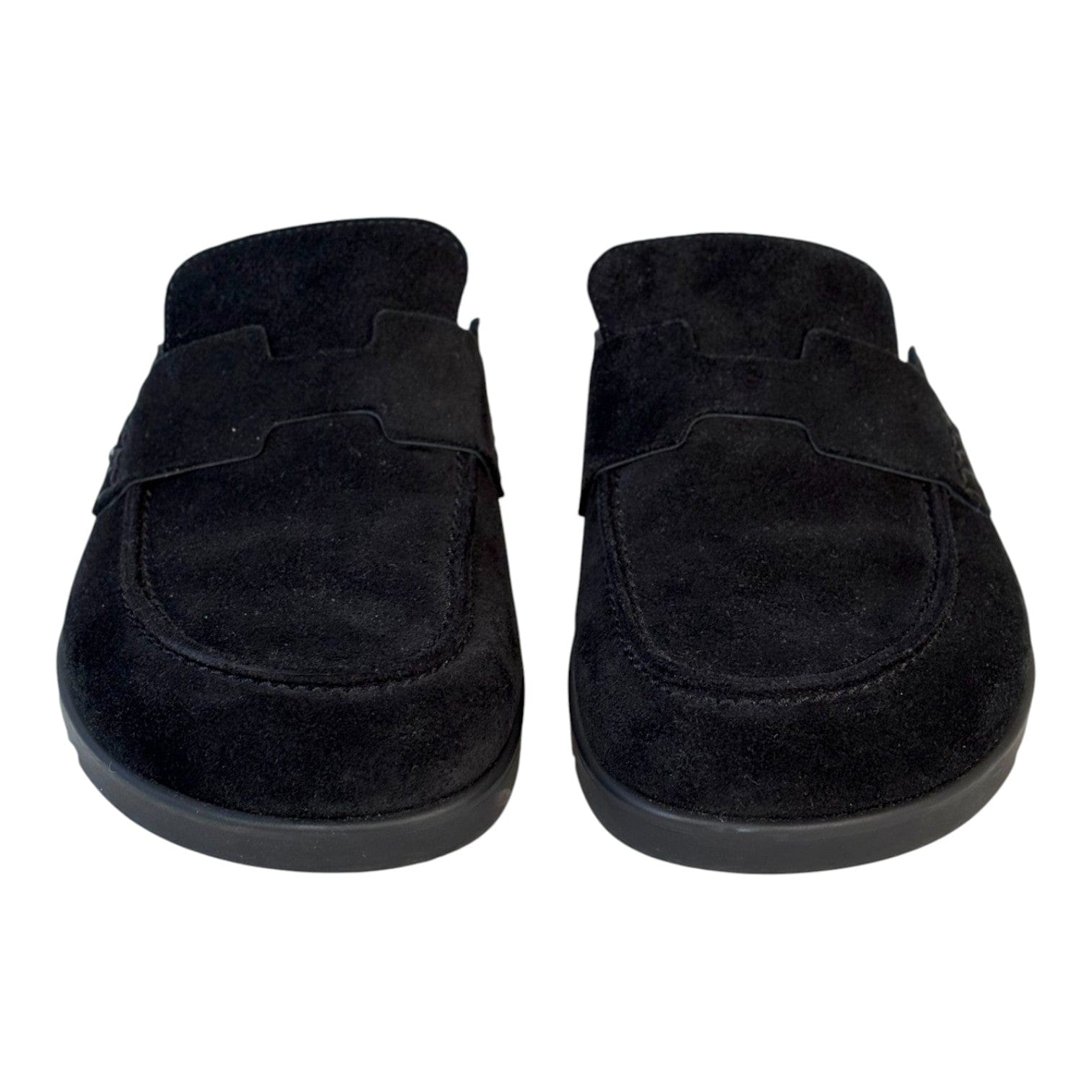 Hermes Hermes Go Mules Black Shoes #38