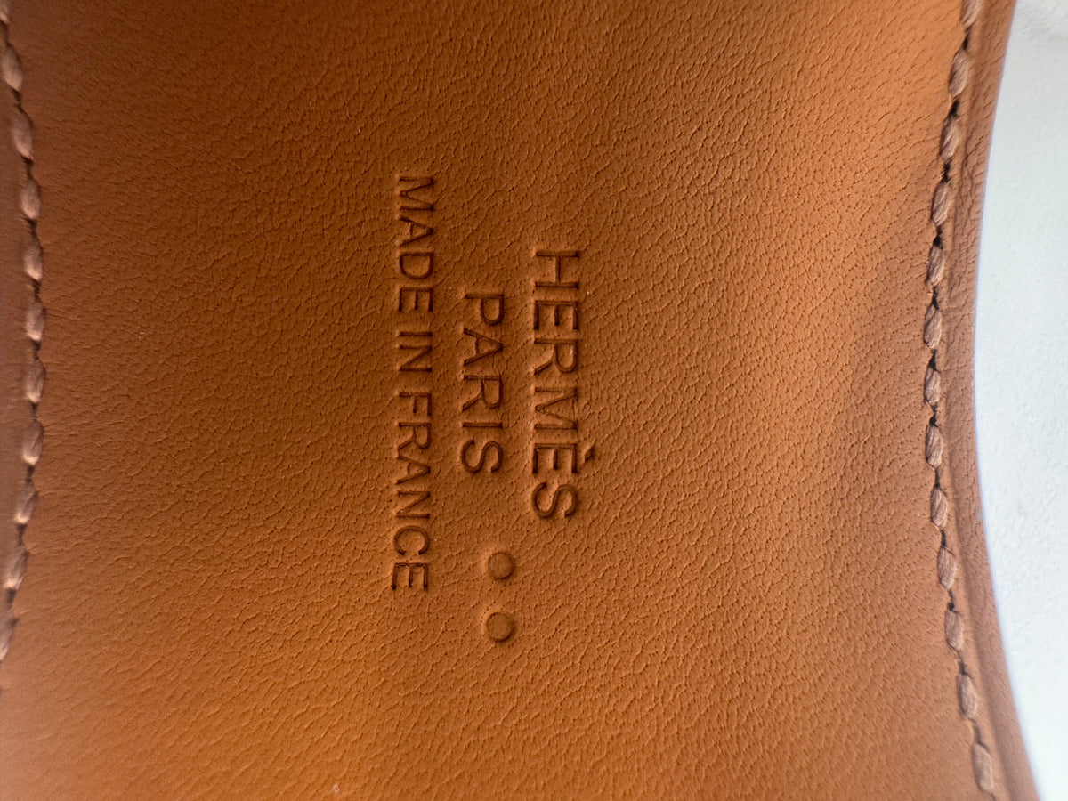 Hermès Hermès Collier de Chien Bracelet Himalaya Crocodile Blanc Palladium Hardware