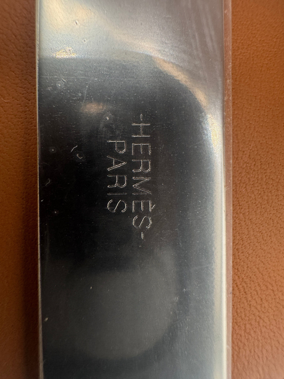 Hermès Hermès Collier de Chien Bracelet Himalaya Crocodile Blanc Palladium Hardware