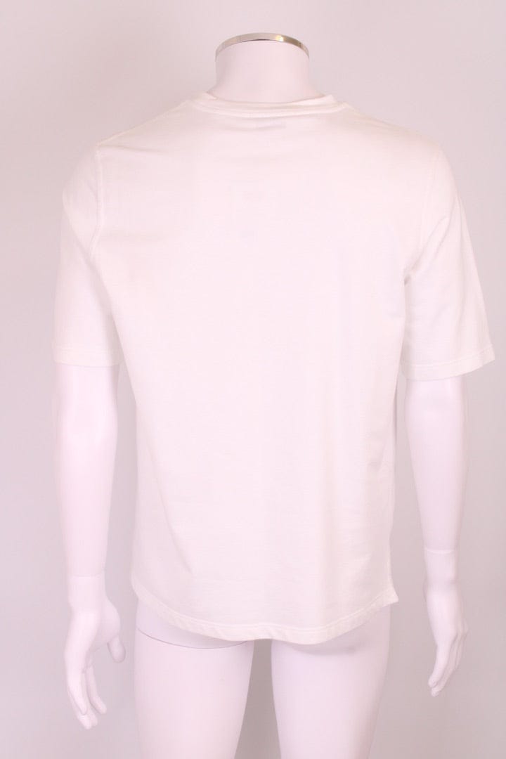 Hermes Hermes Leather Patch T-Shirt White M