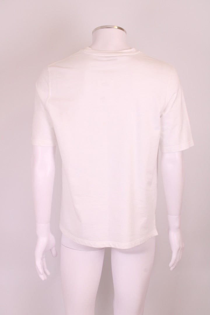 Hermes Hermes Leather Patch T-Shirt White M
