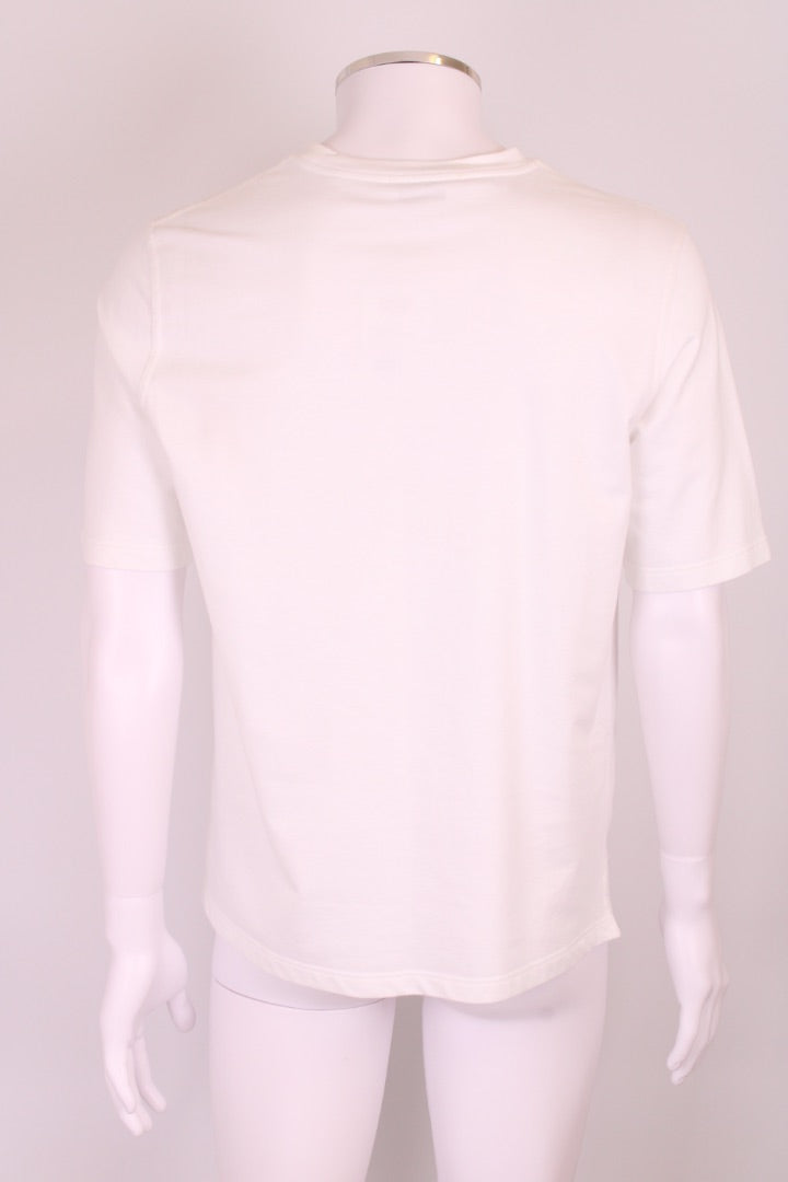 Hermes Hermes Leather Patch T-Shirt White M
