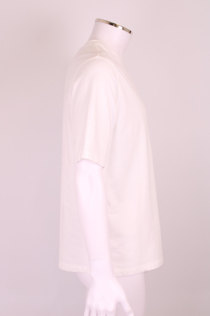 Hermes Hermes Leather Patch T-Shirt White M