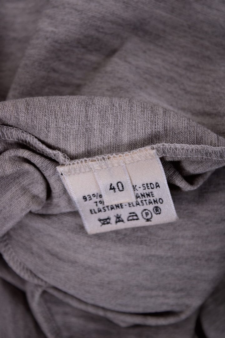 Hermes Hermes L/S Turtle Neck Top Grey 10