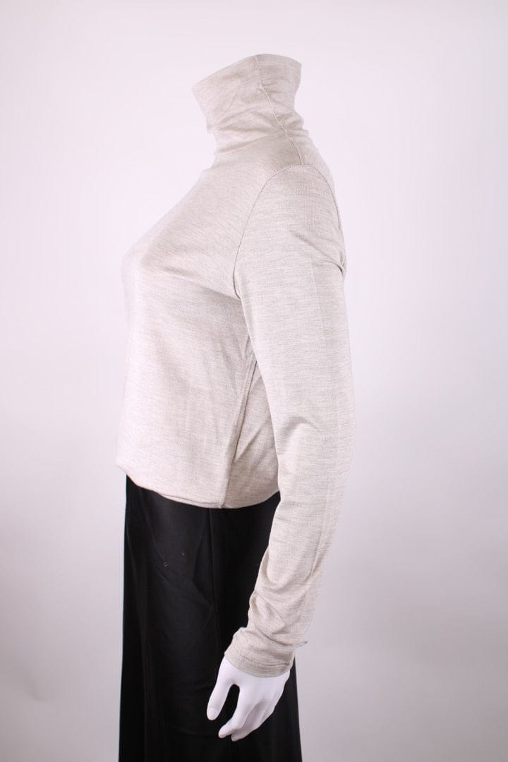 Hermes Hermes L/S Turtle Neck Top Grey 10