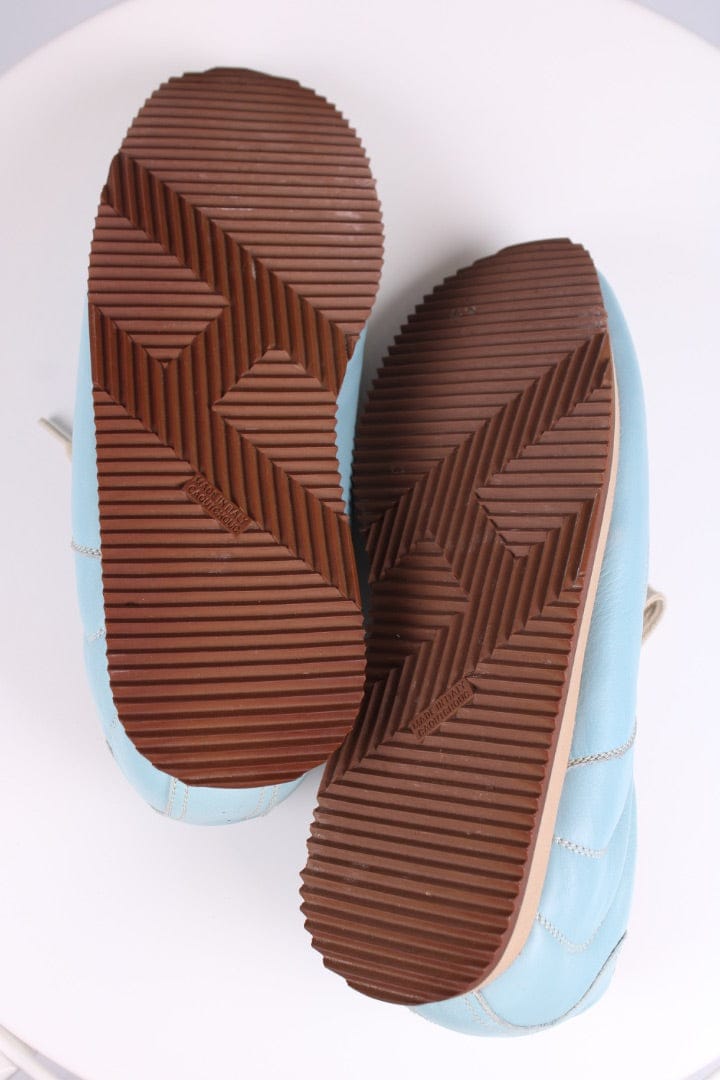 Hermes Hermes Calfskin Quick sneakers Light Blue 39