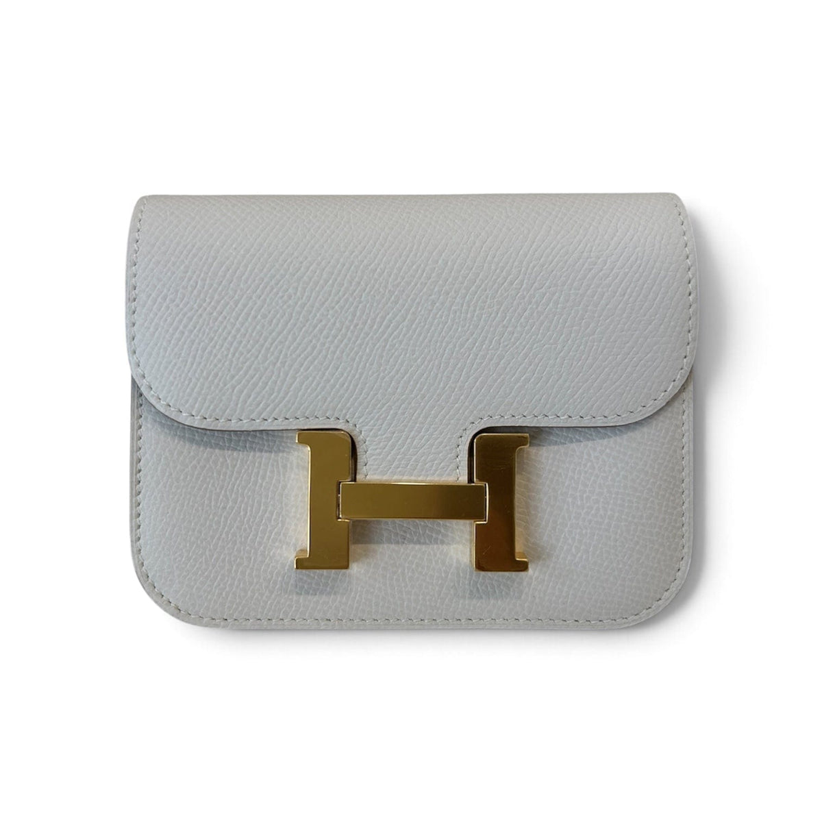 Hermes Hermes Constance Slim in Craie Epsom with GHW