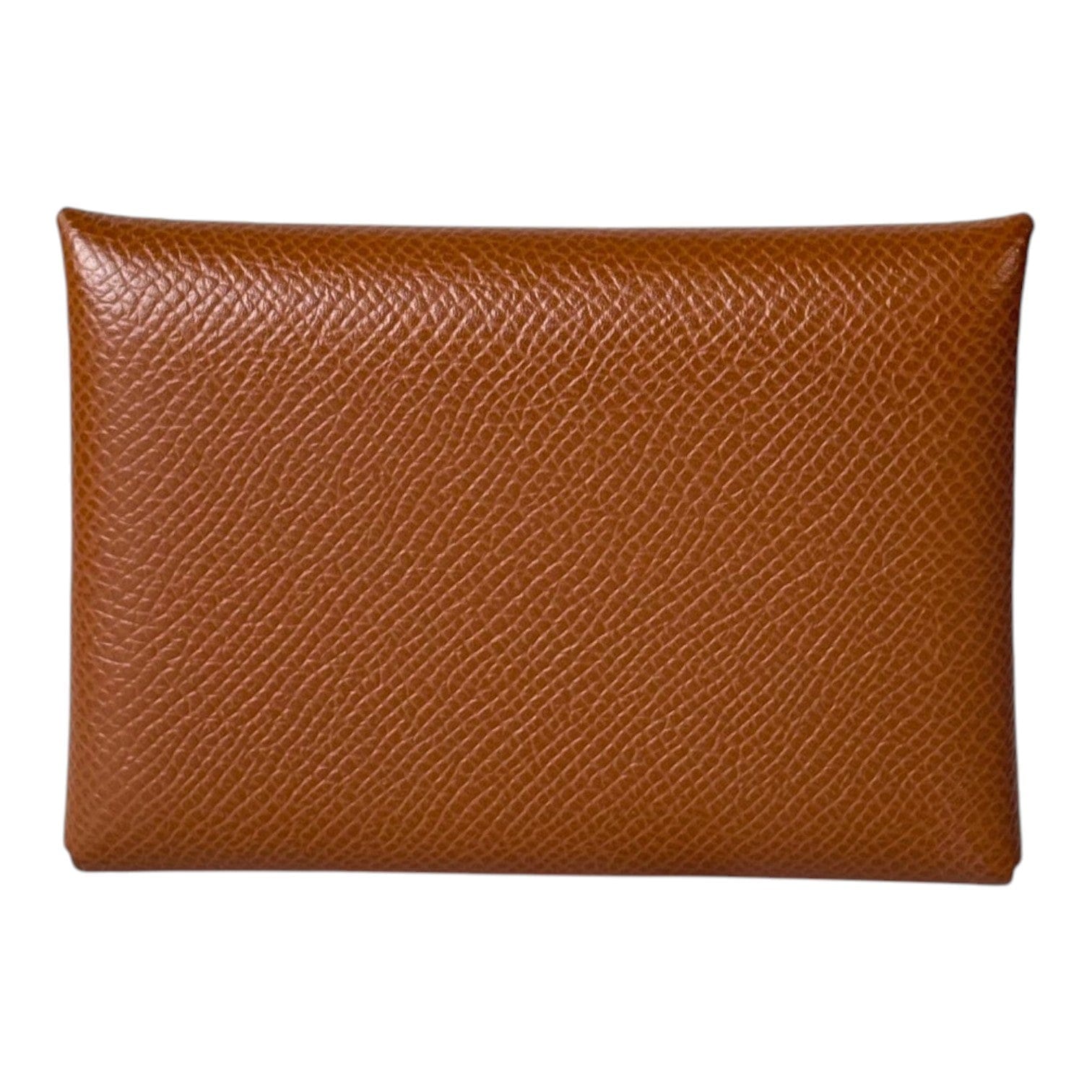 Hermes Hermes Gold Calvi Duo Card Holder