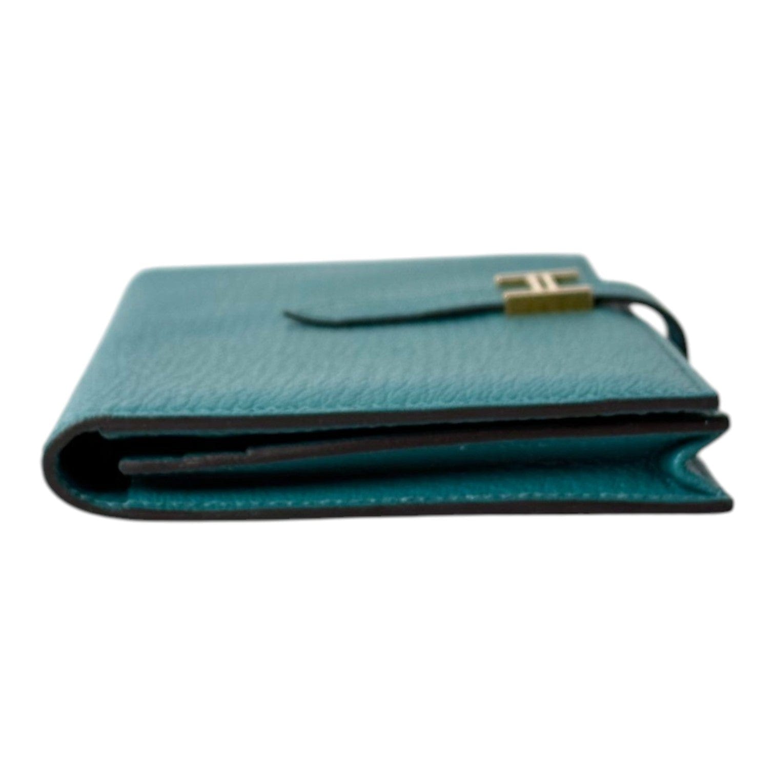 Hermes Hermes Z6 Green Wallet Bearn