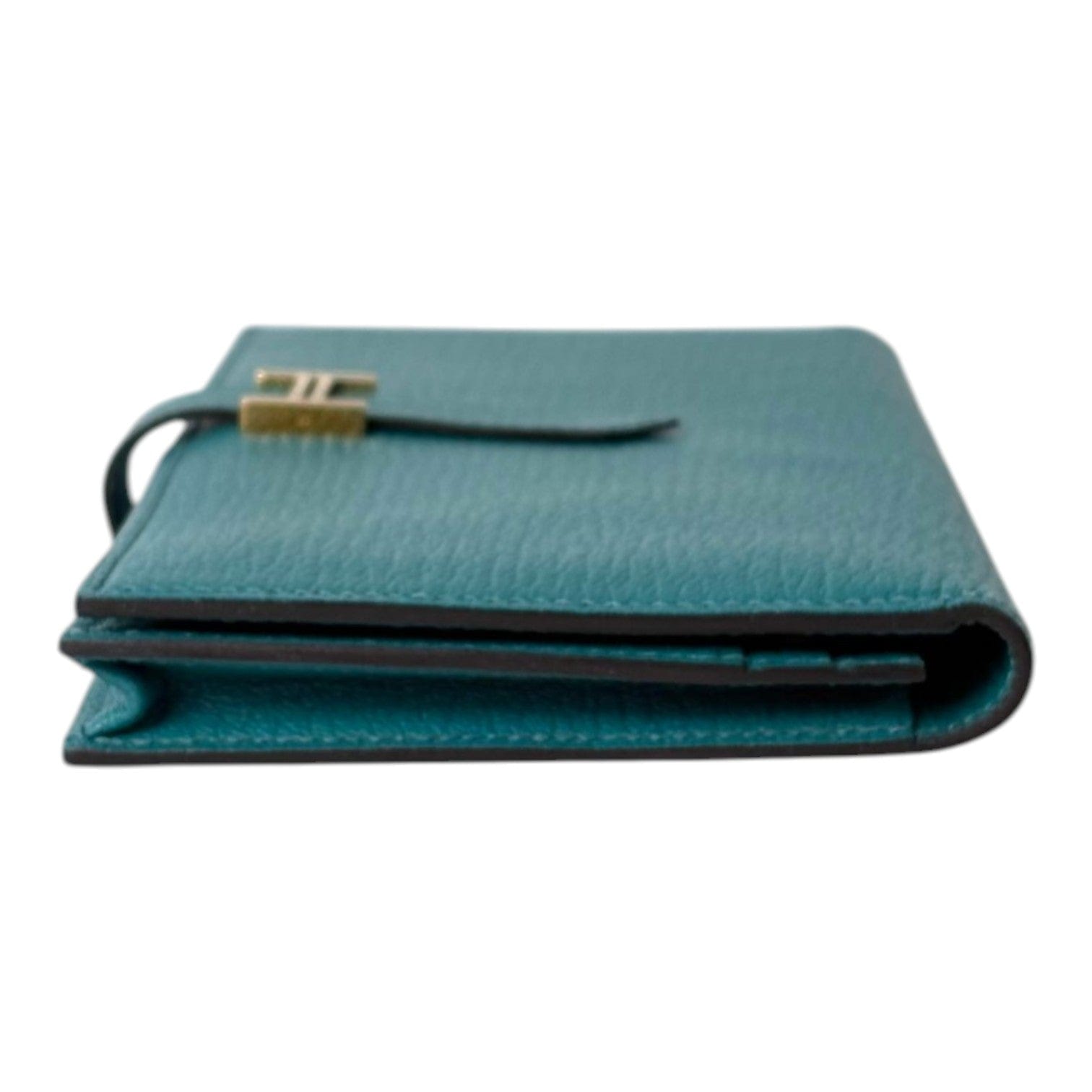 Hermes Hermes Z6 Green Wallet Bearn