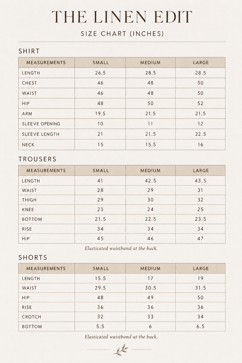HL Studio The Linen Edit