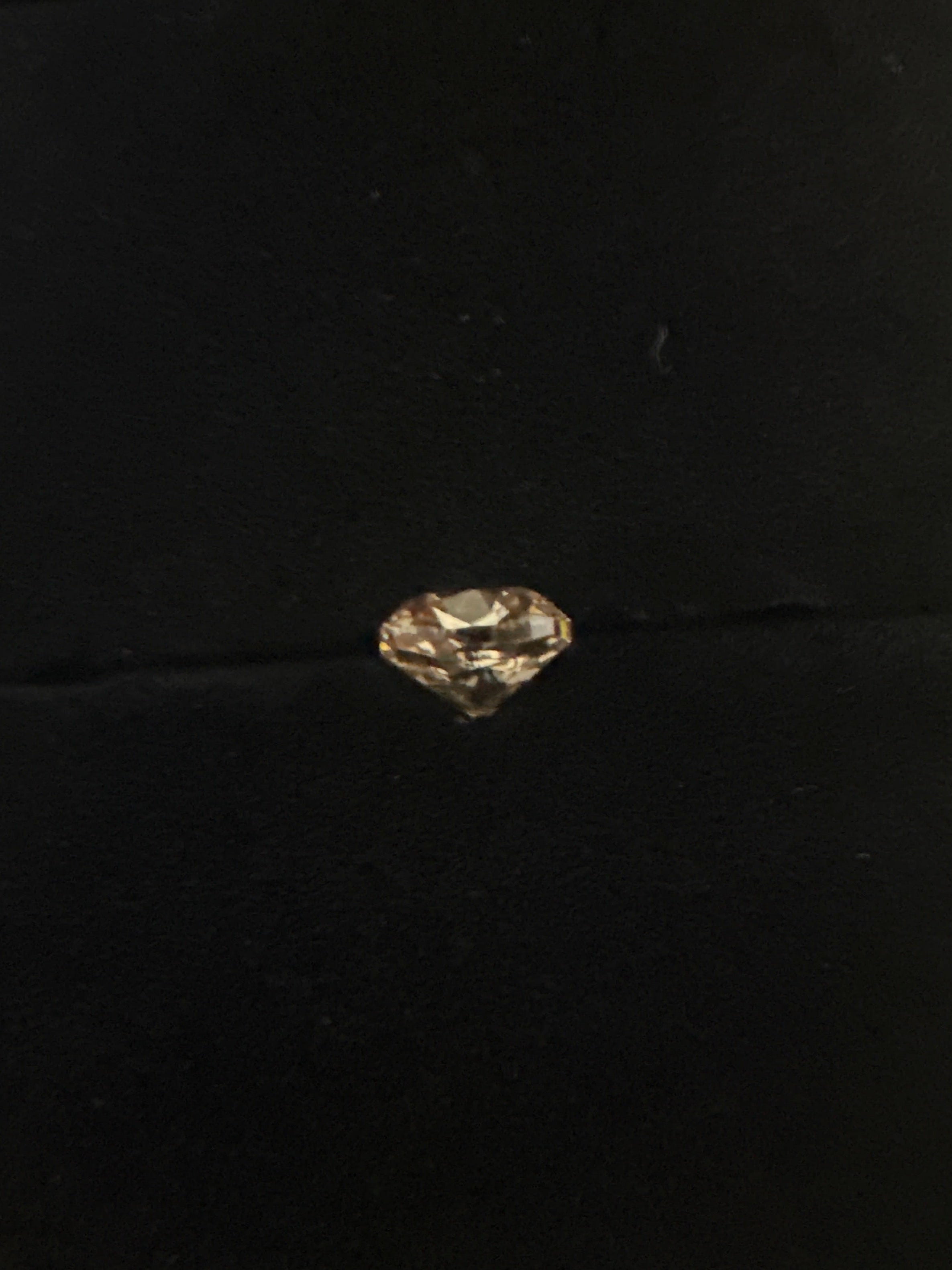 1.01CT OLD CUT CUSSION COGNAC DIAMOND ANC1835