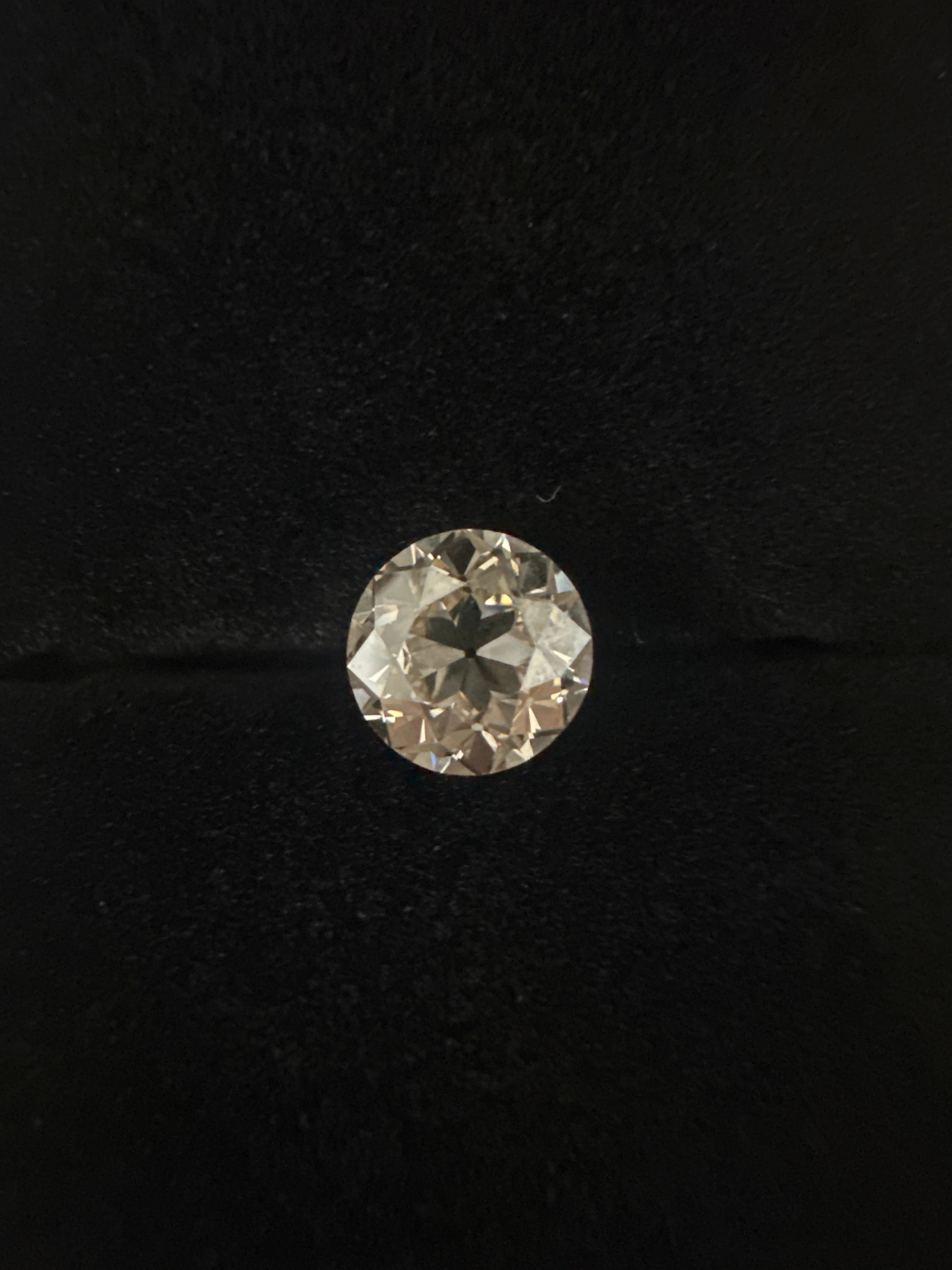 1.52CT OLD EUROPEAN CUT CHAMPAGNE DIAMOND ANC1833
