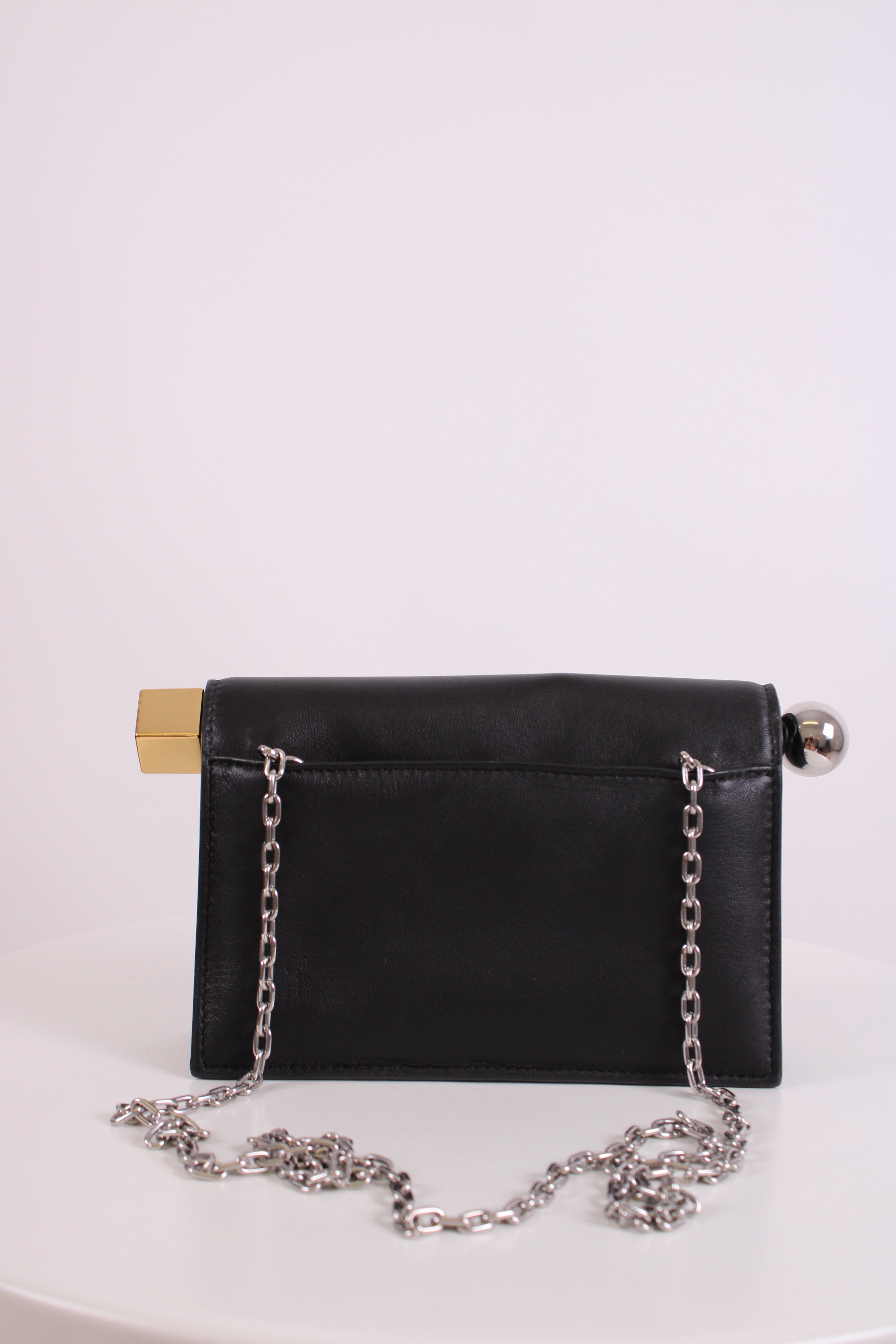 Jacquemus Jacquemus La Petite Rond Carre Clutch Black