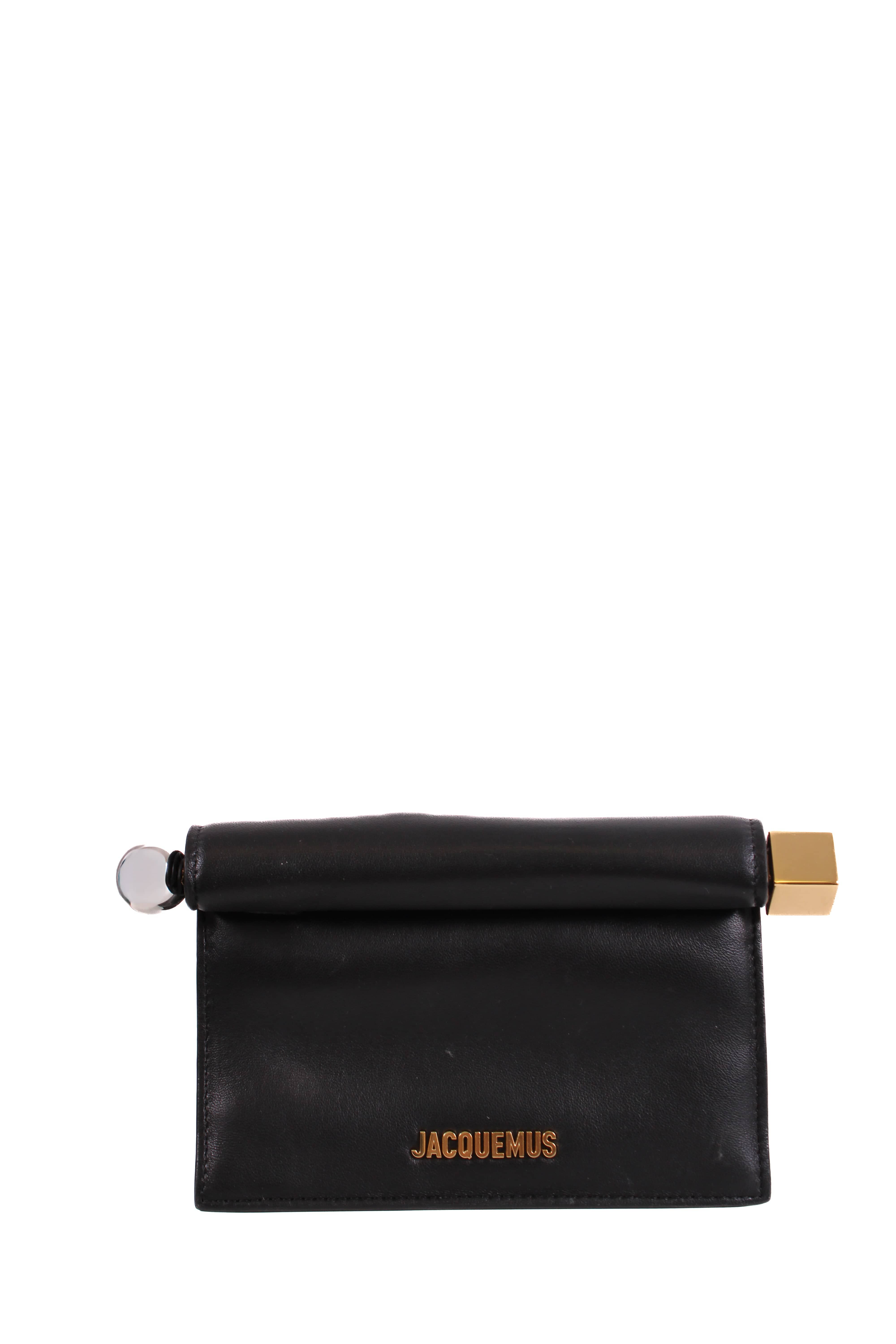 Jacquemus Jacquemus La Petite Rond Carre Clutch Black