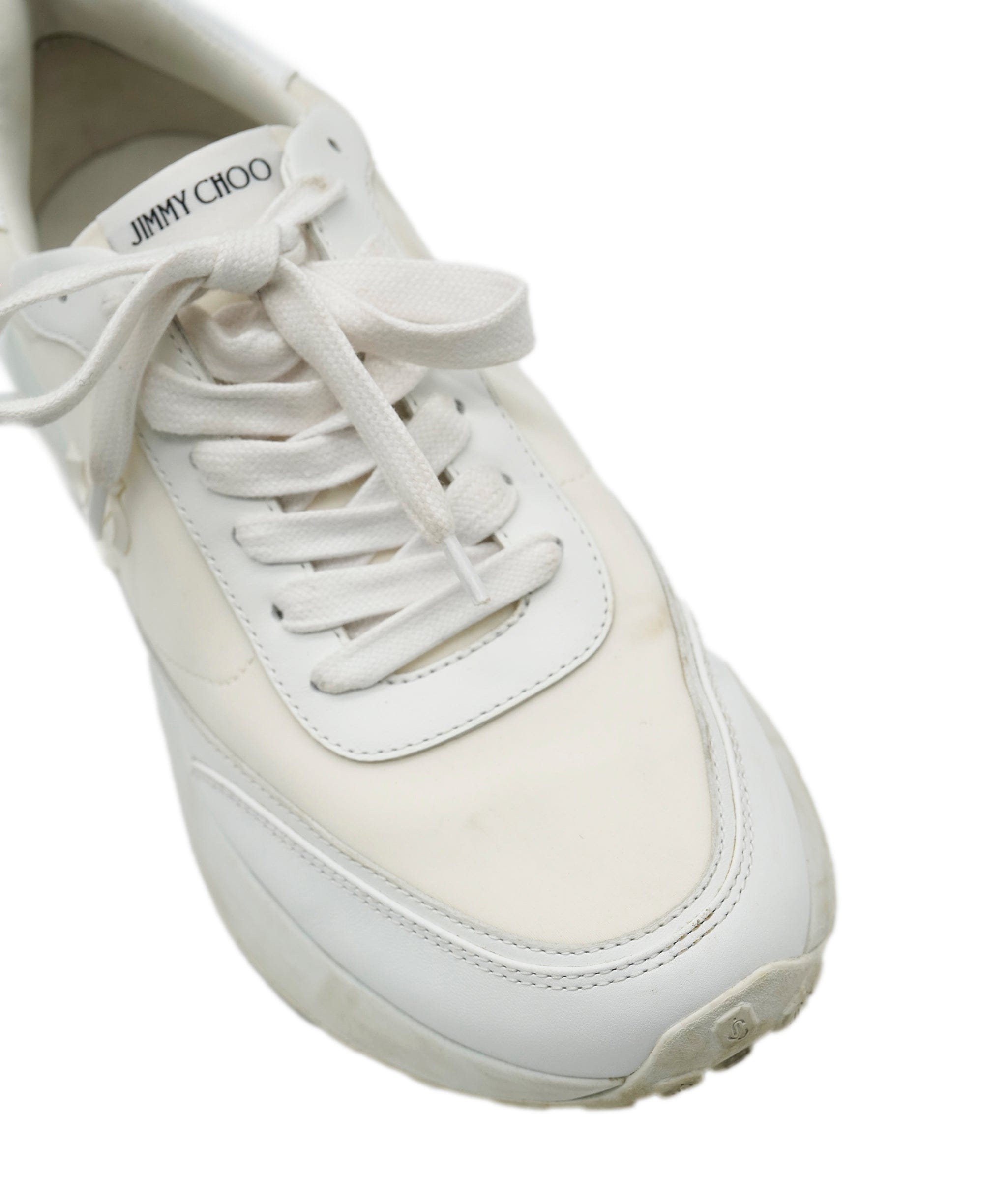 Jimmy Choo jimmy choo white trainers AVC1736