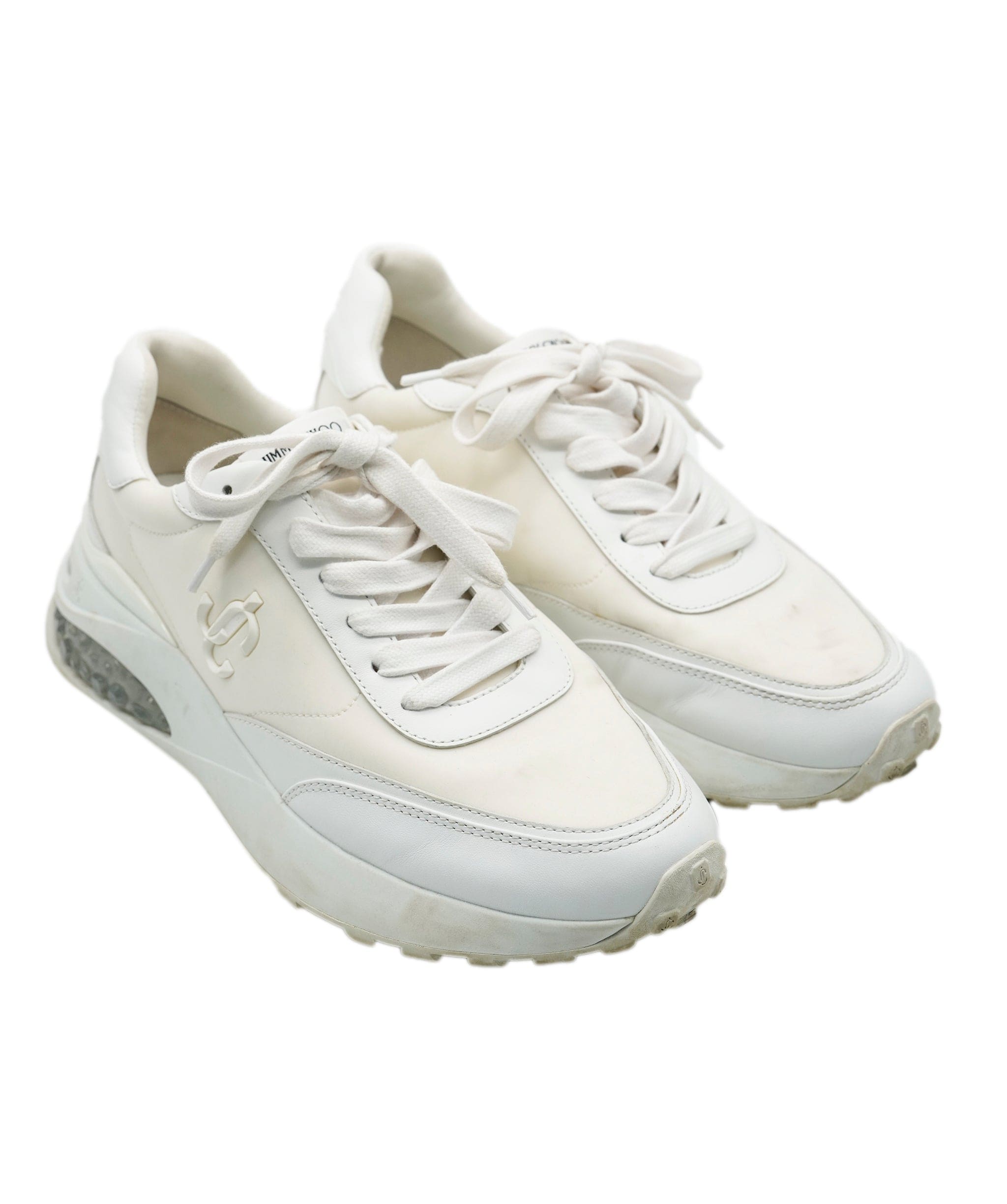 Jimmy Choo jimmy choo white trainers AVC1736