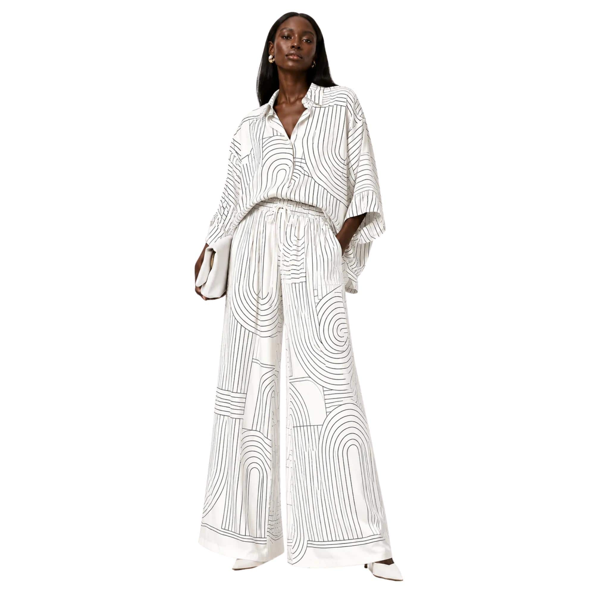 JOIE CLAIR MAZE LINE LOUNGE TWO-PIECE SET زوج “STORY”