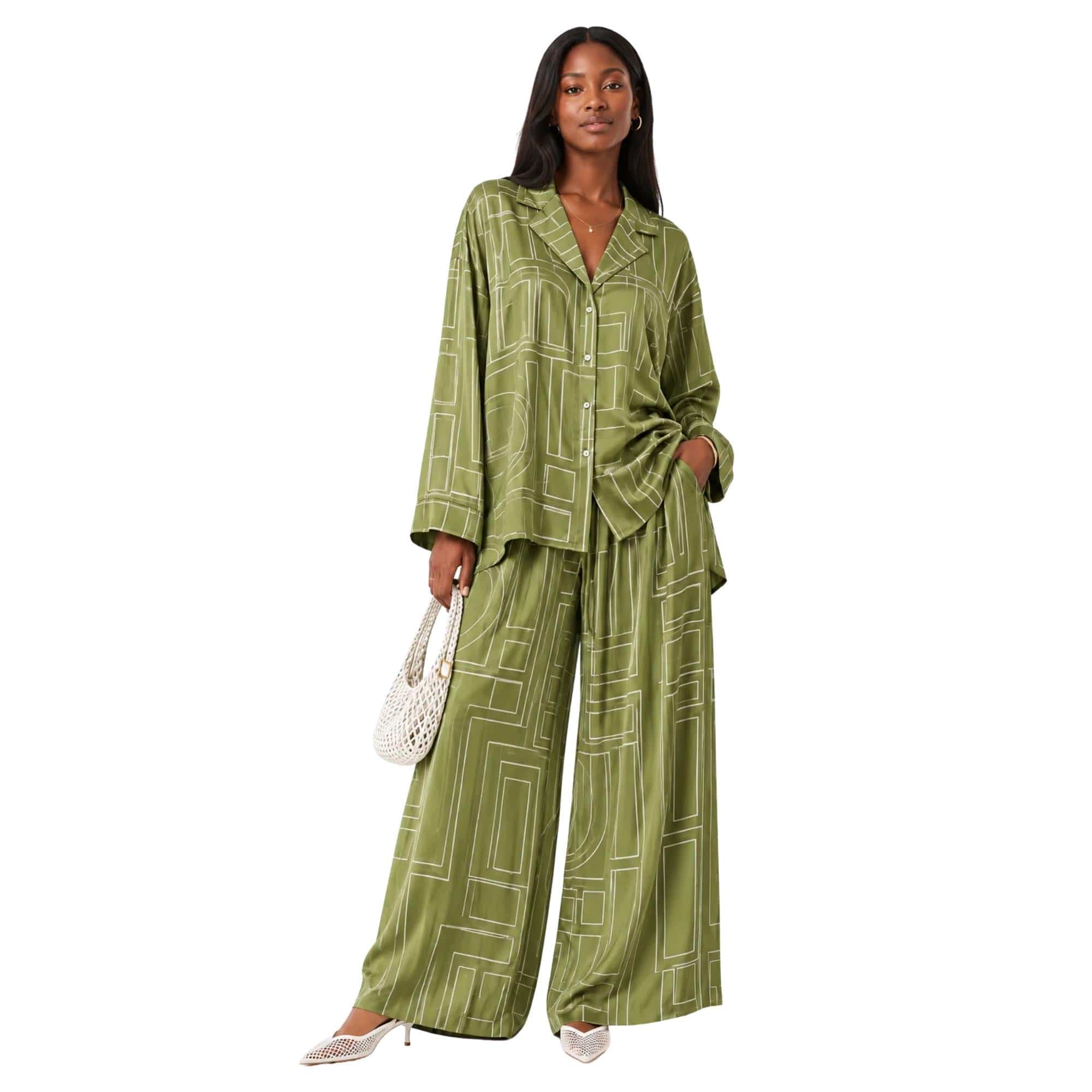 TWO-PIECE CO-ORD SET زوج “GEO LUX”