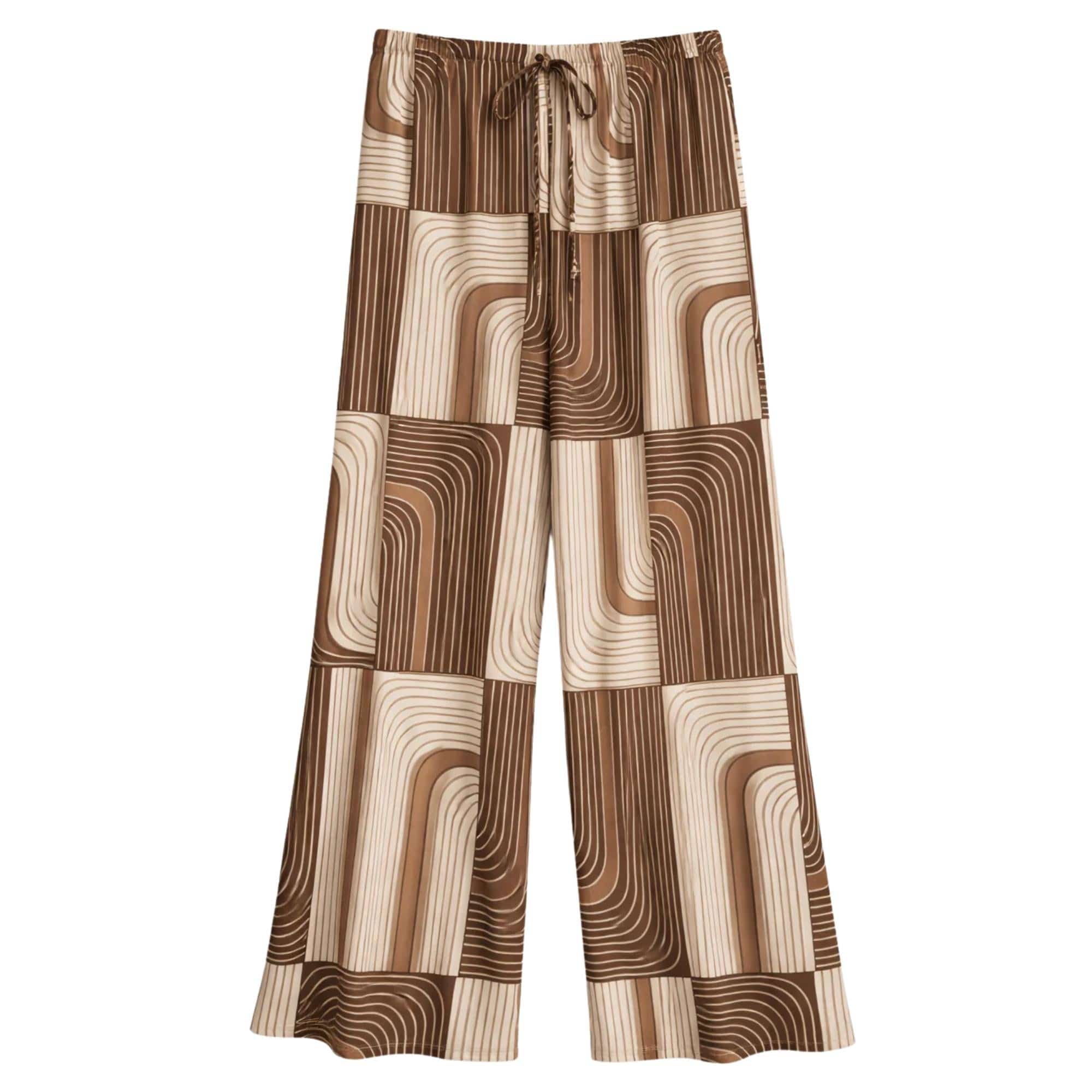 JOIE CLAIR WAVEFORM LUXE TWO-PIECE SET زوج “RETRO MAZE”