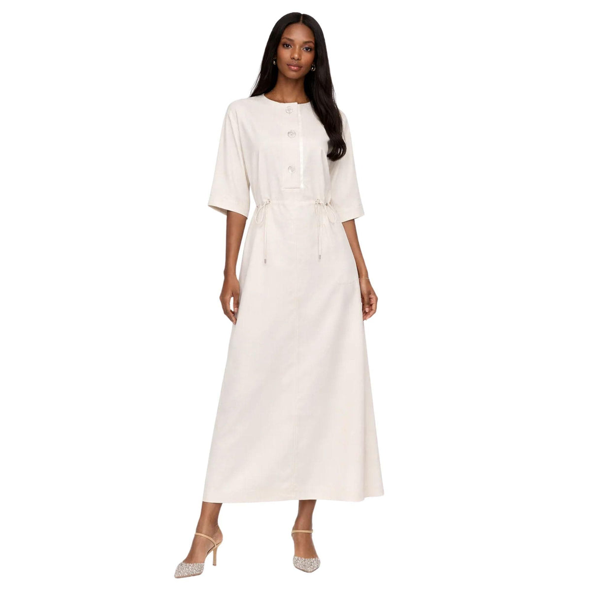 K-FASHION WAIST DRAWSTRING DRESS “ALEX” (فستان)