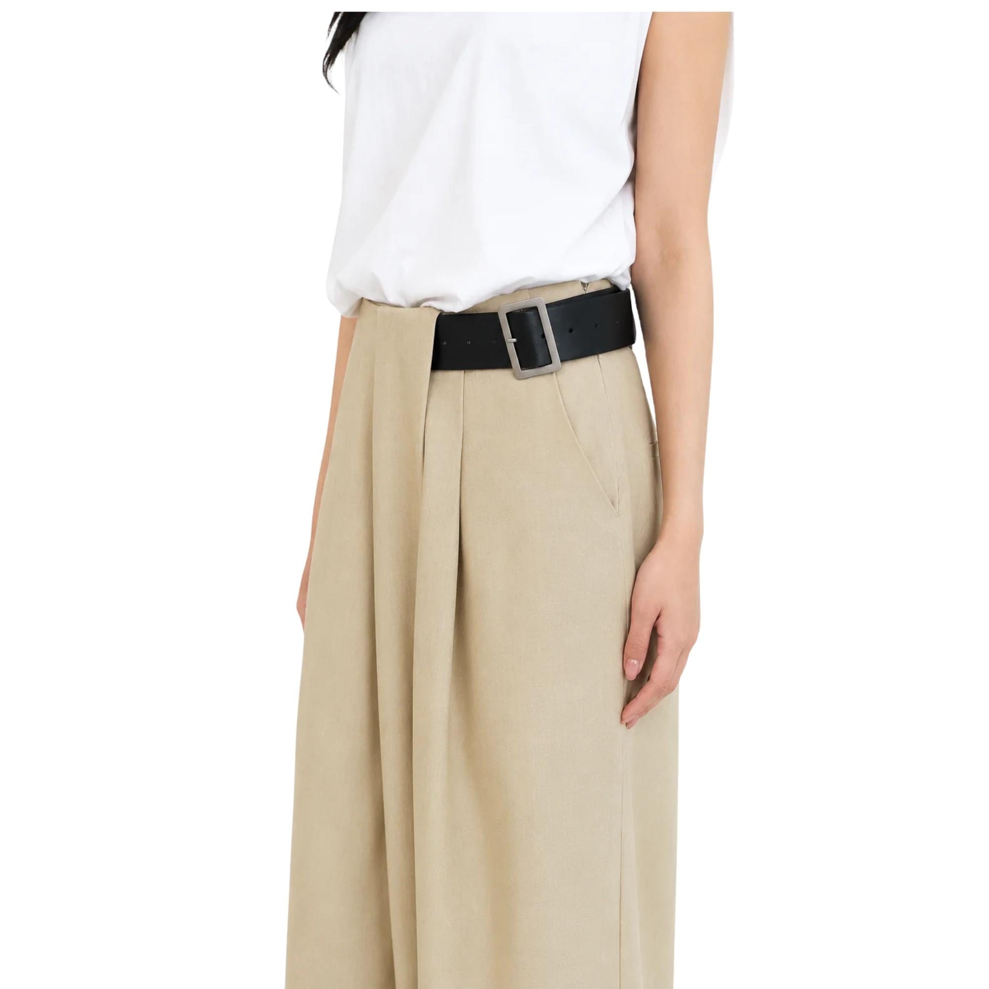 K-FASHION PLEATED WIDE-LEG TAILORED TROUSERS (بنطلون) “BUKCHON”