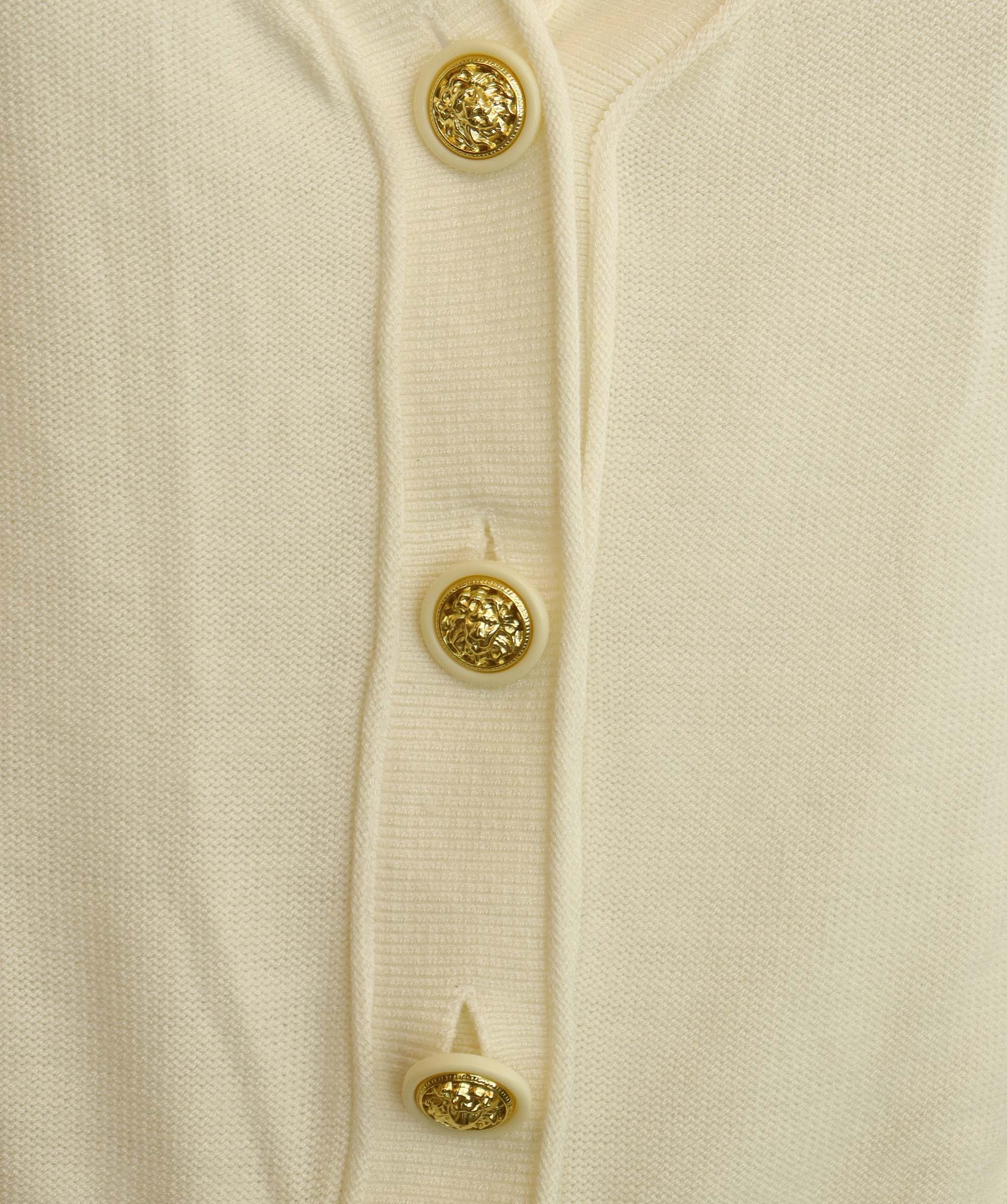 L'agence * L 'AGENCE CARDIGAN WHITE SMALL ASC6946