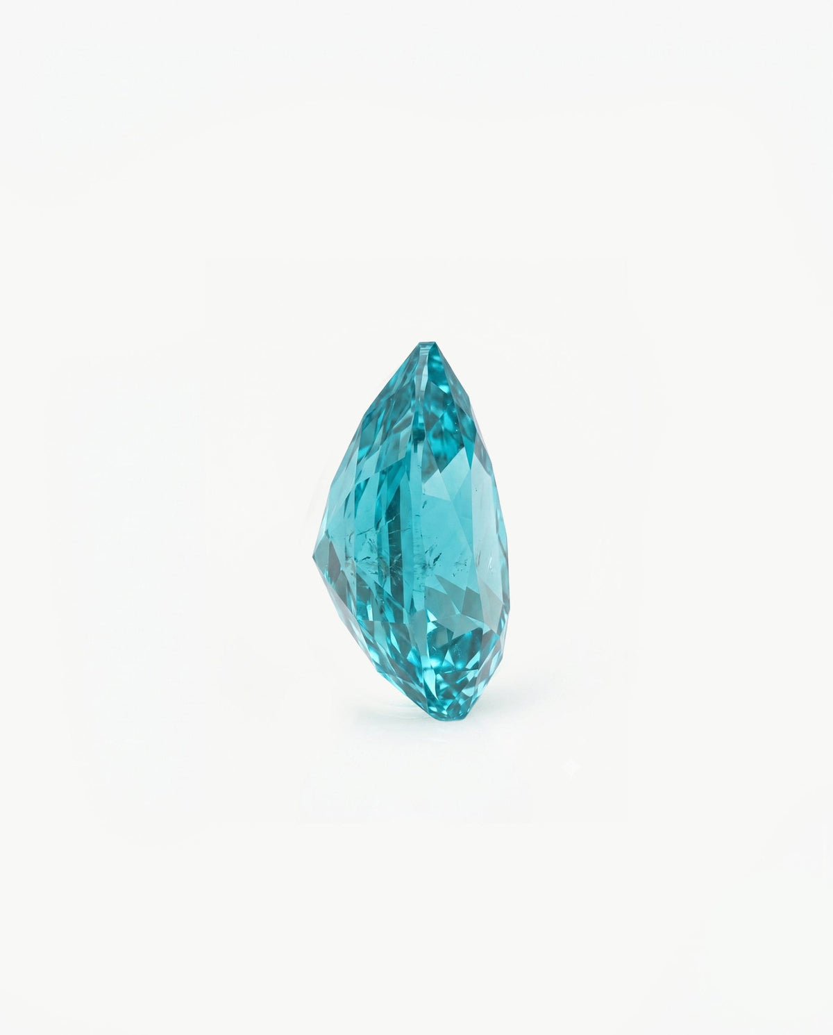 L'or Ensé 2.28ct Paraiba Tourmaline Pear Gemstone