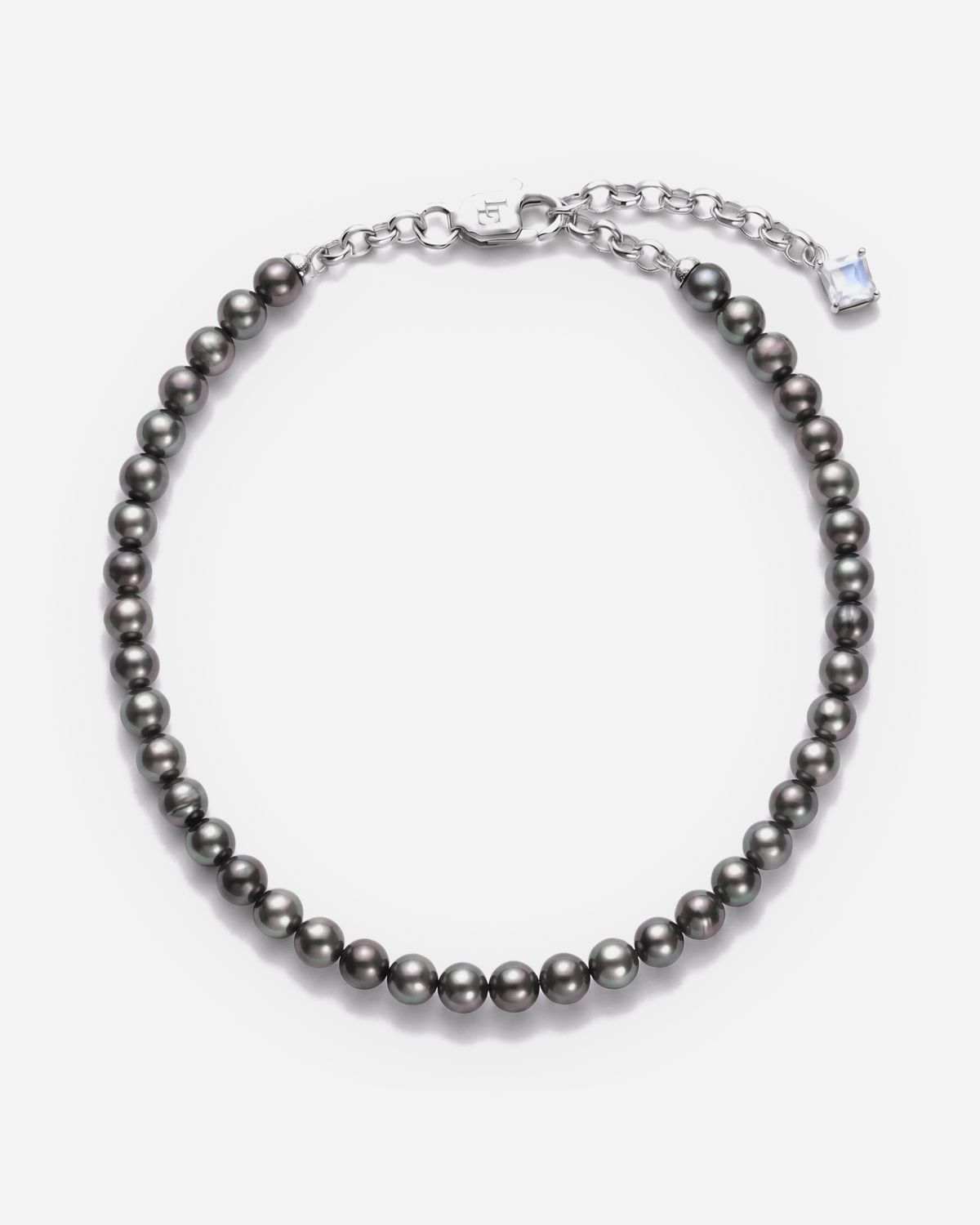 L'or Ensé Caesura Black Pearl Necklace