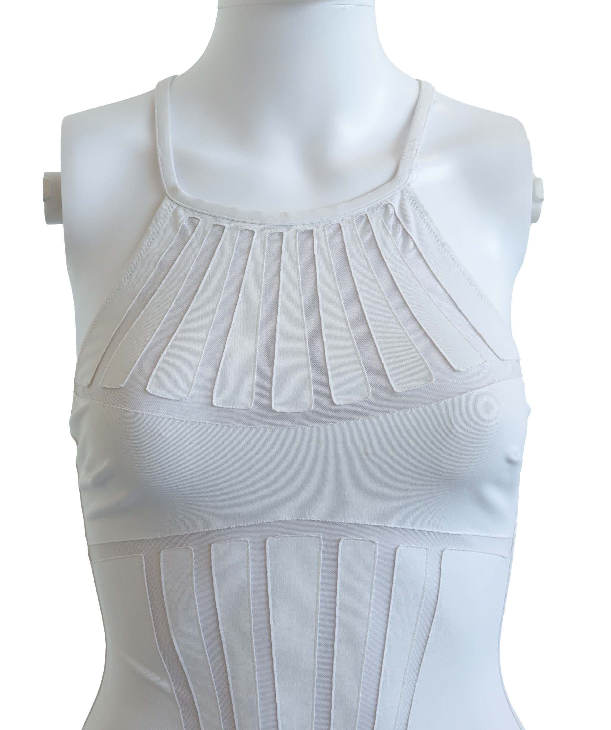 LA PERLA LA PERLA SWIMWEAR WHITE WHITE SIZE UK-10 ASC7276