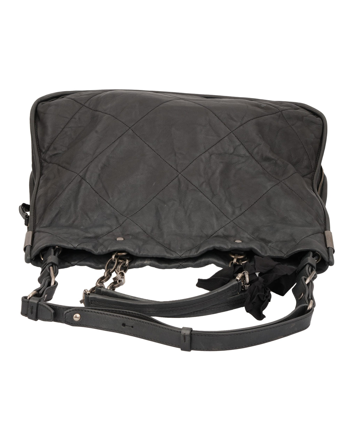 Lanvin Lanvin Amalia Quilted Lambskin Leather Tote Bag ALC4363