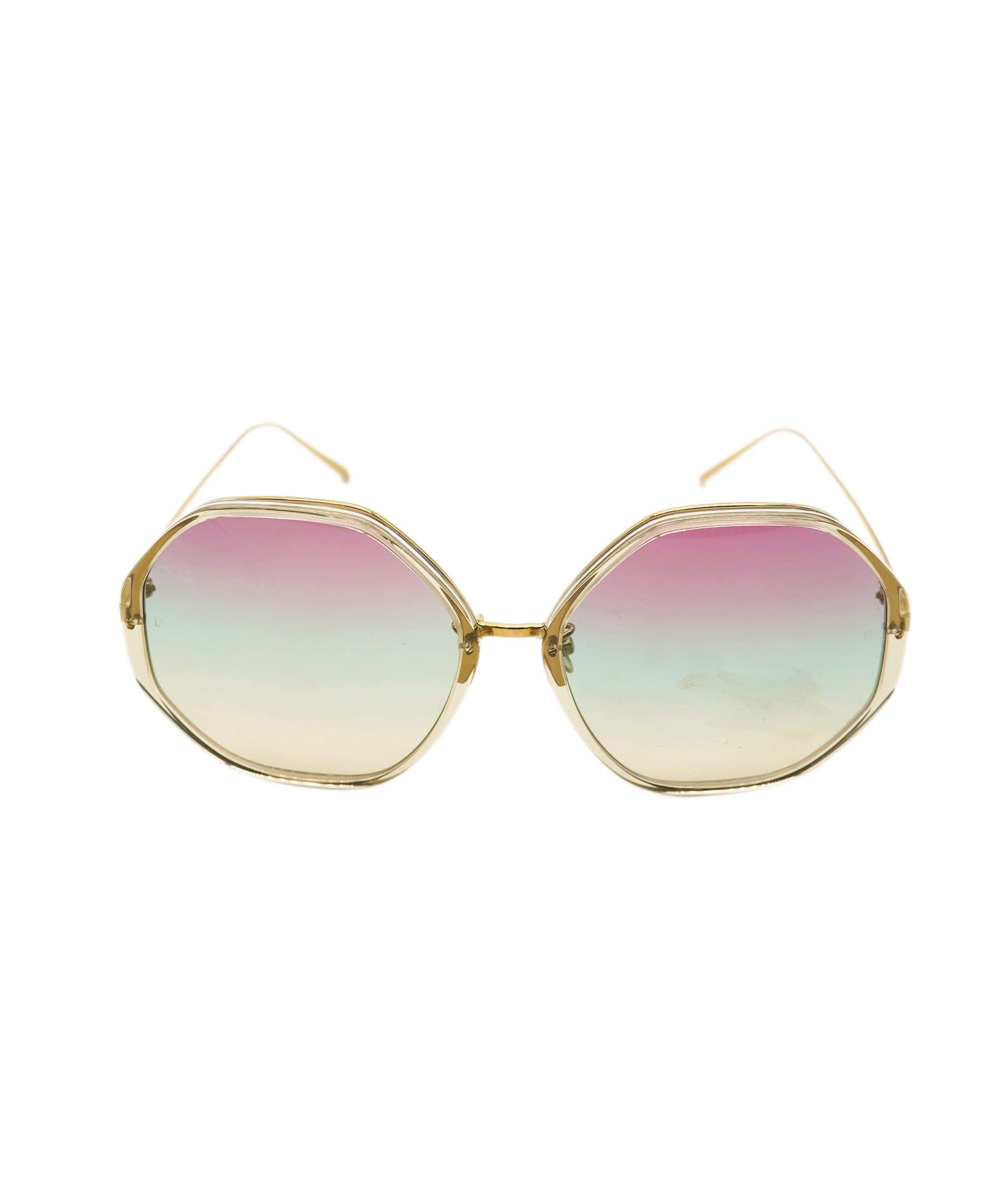 Linda Farrow Linda Farrow - Alona Sunglasses in Truffle and Purple Gradient ANC1253